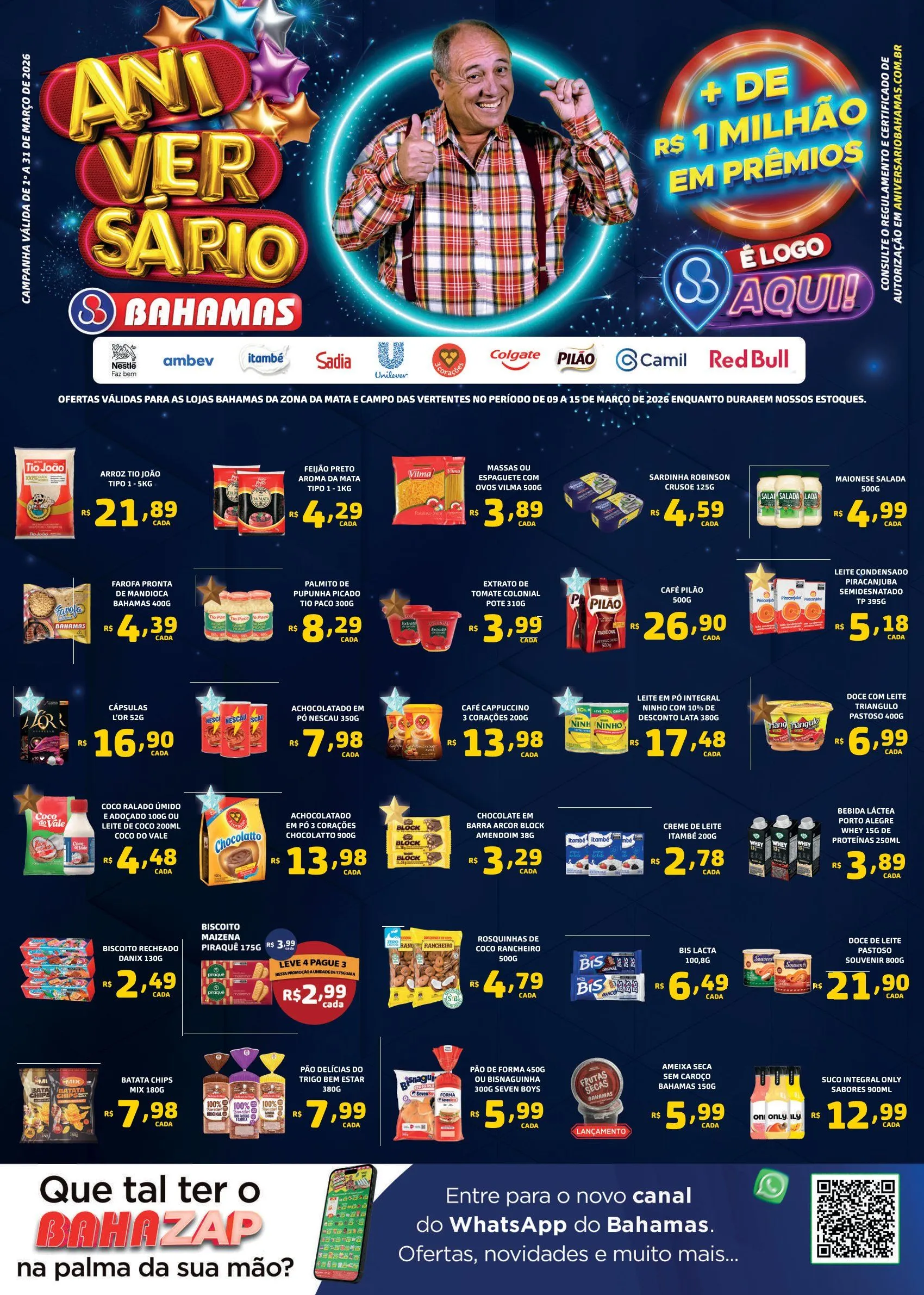 Encarte de folhetos 9 de março até 22 de março 2026 - Pagina 1