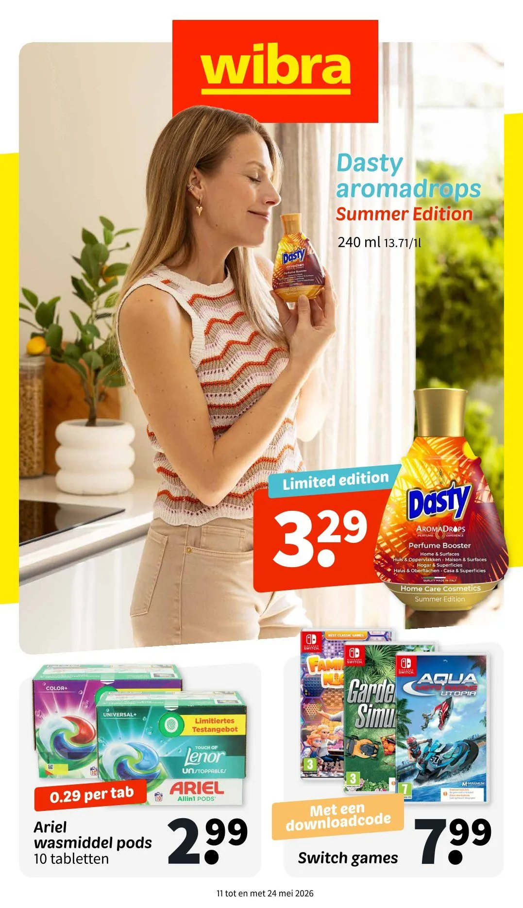 Wibra Sales van 11 mei tot 24 mei 2026 - Folder pagina 1