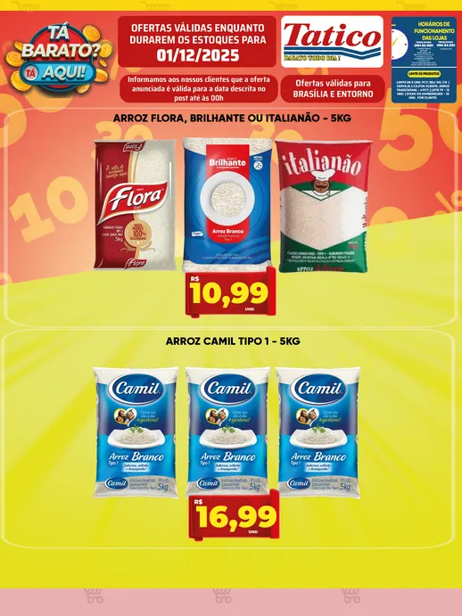 Encarte de  Tatico Ofertas  1 de dezembro até 2 de dezembro 2025 - Pagina 