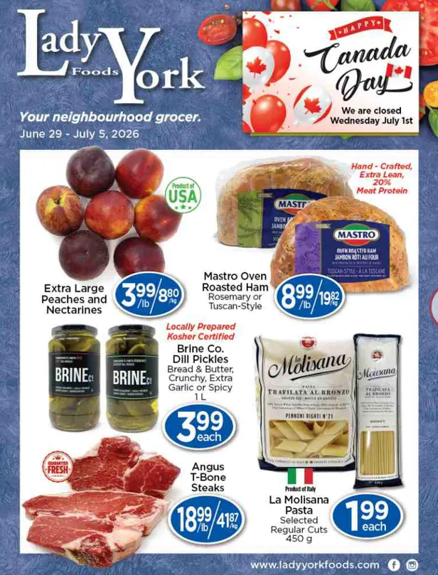Lady York Sales from June 29 to July 5 2026 - flyer page 