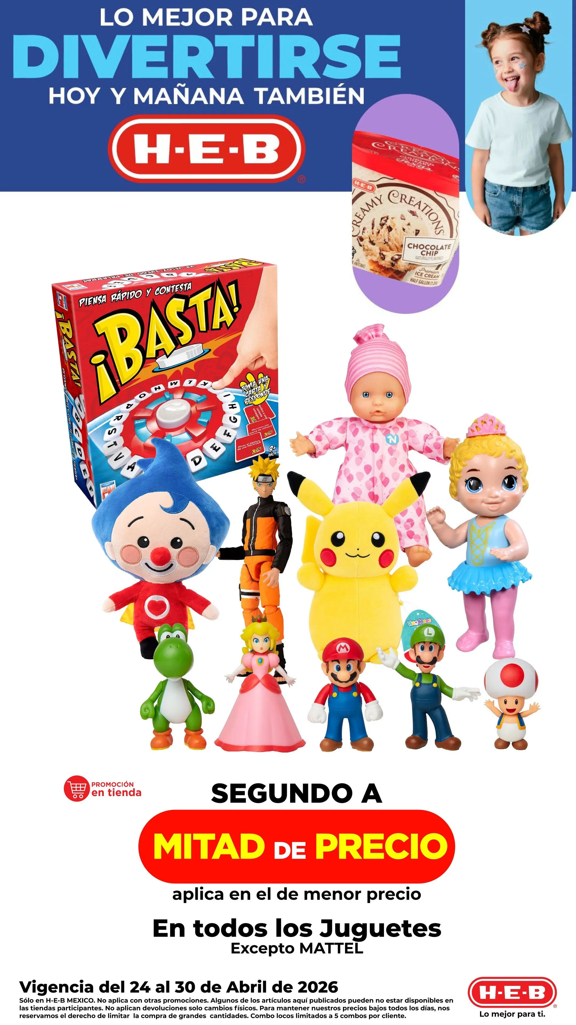 Catálogo de H-E-B Ofertas 24 de abril al 30 de abril 2026 - Pagina 