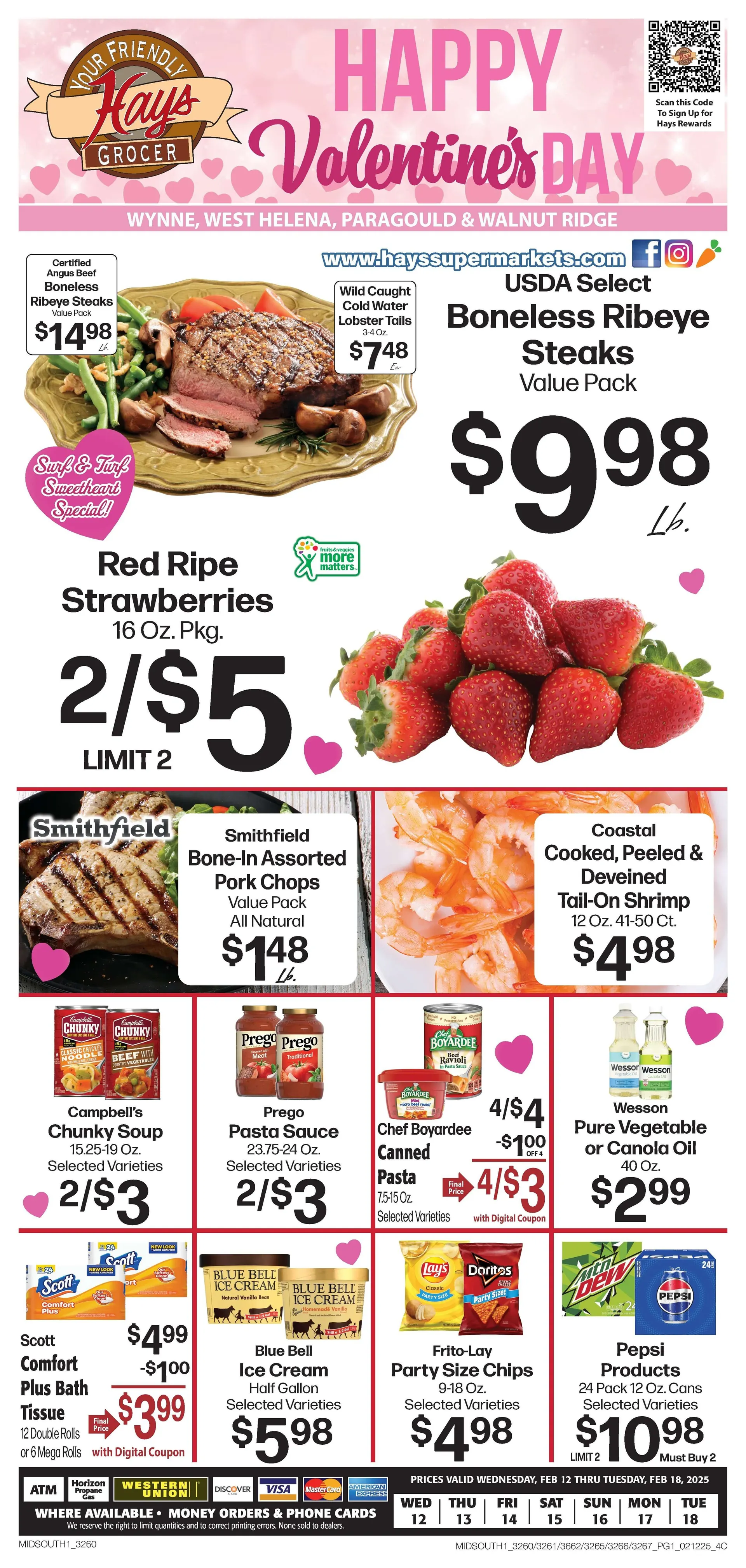 Weekly ad Hays Supermarket Deals from February 14 to February 17 2025 - Page 