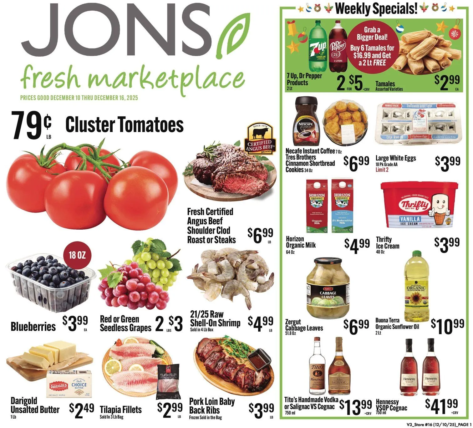 Weekly ad Jons International Sales from December 10 to December 16 2025 - Page 1