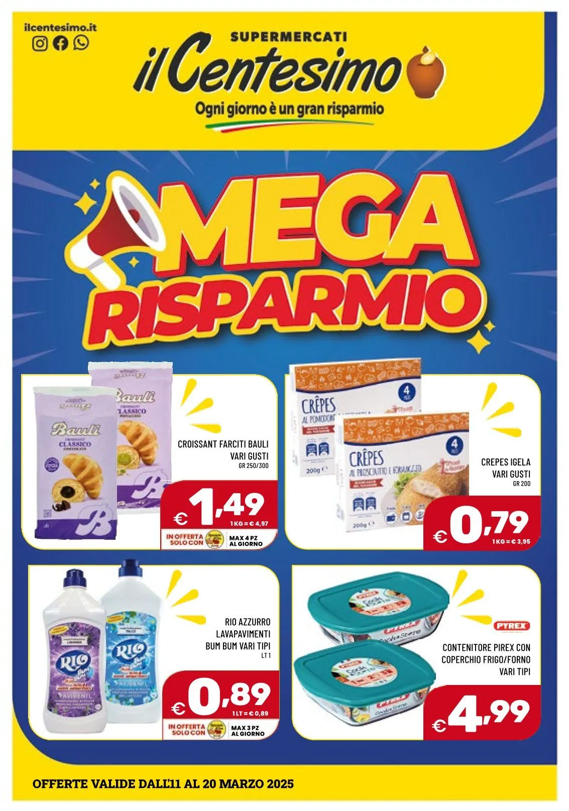 Il Centesimo Volantino da 11 marzo a 20 marzo di 2025 - Pagina del volantino