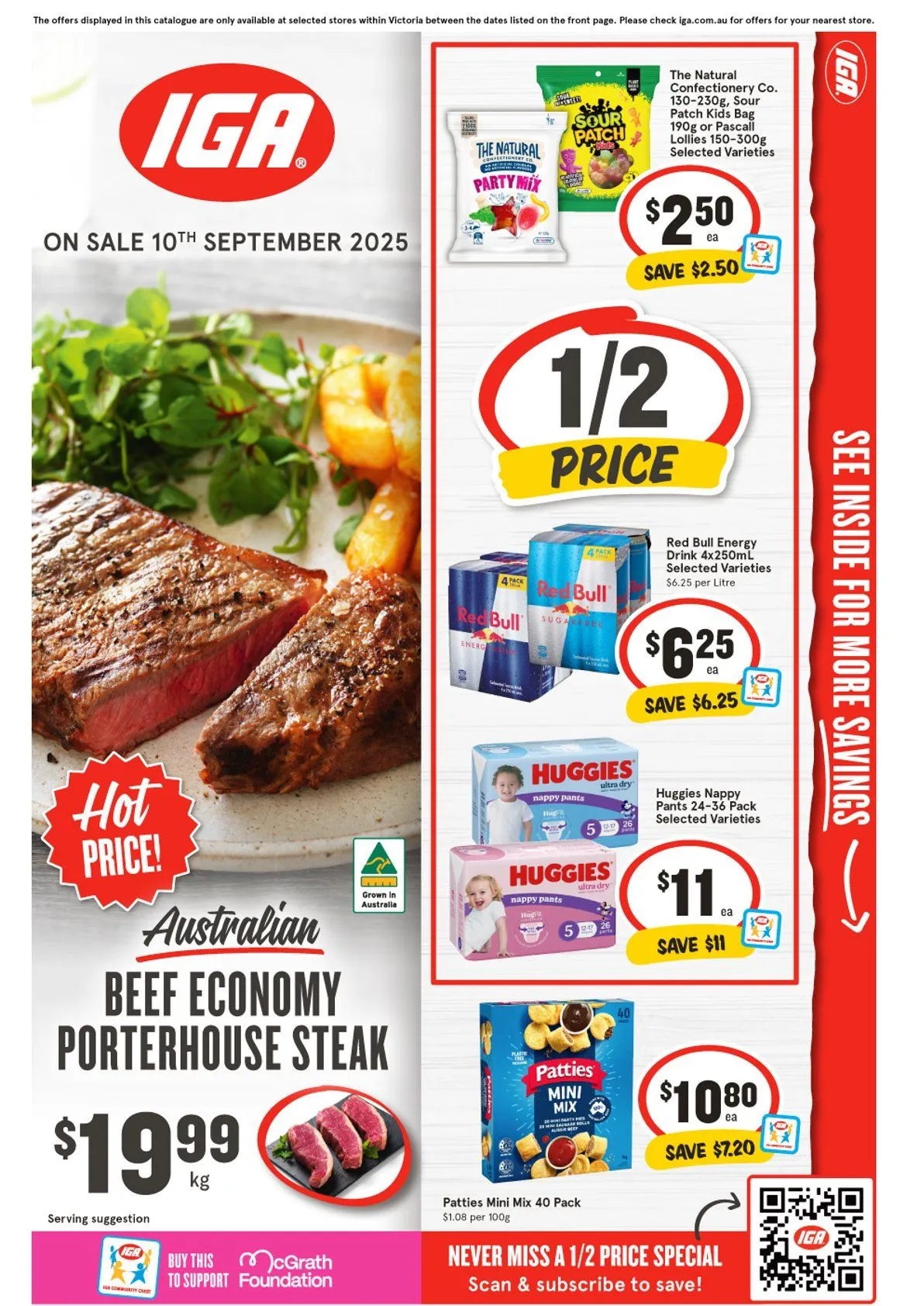 IGA Xpress catalogues - Catalogue valid from 5 September to 11 September 2025 - page 1