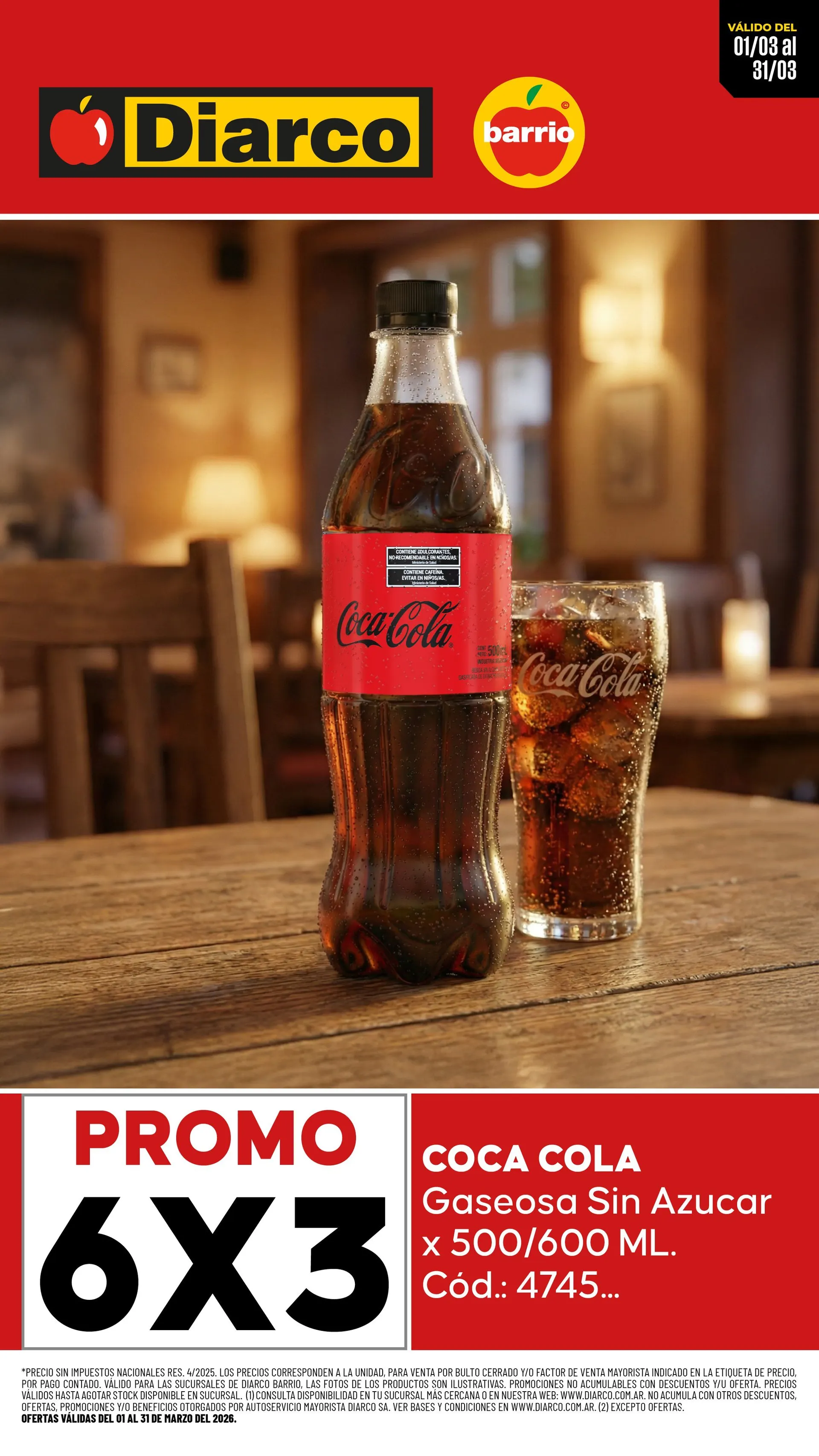 Ofertas de Diarco Ofertas 1 de marzo al 31 de marzo 2026 - Página del catálogo