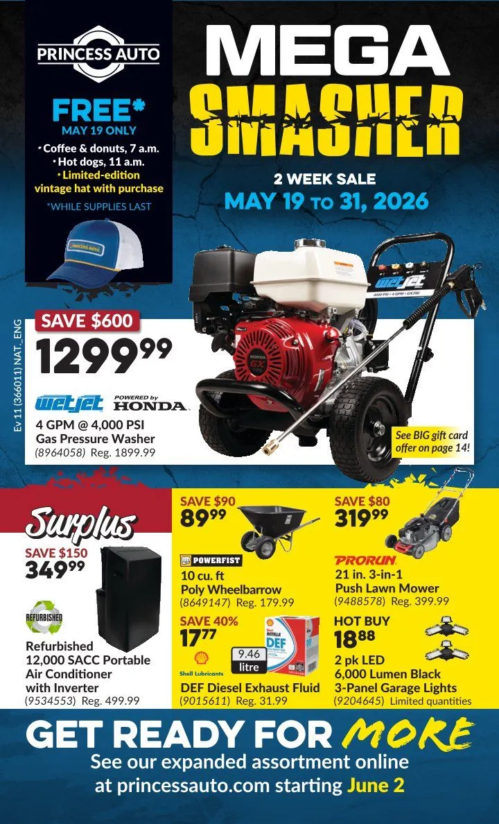 Princess Auto flyers from May 19 to May 31 2026 - flyer page 
