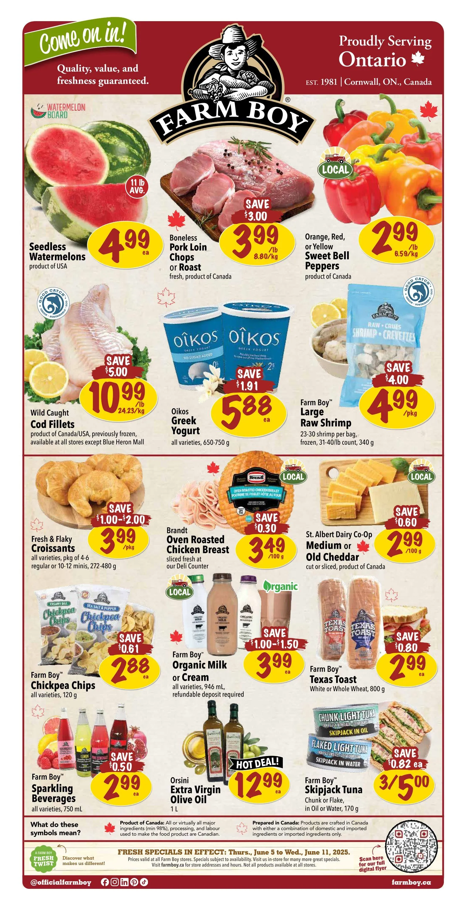 Farm Boy Deals from June 5 to June 11 2025 - flyer page 