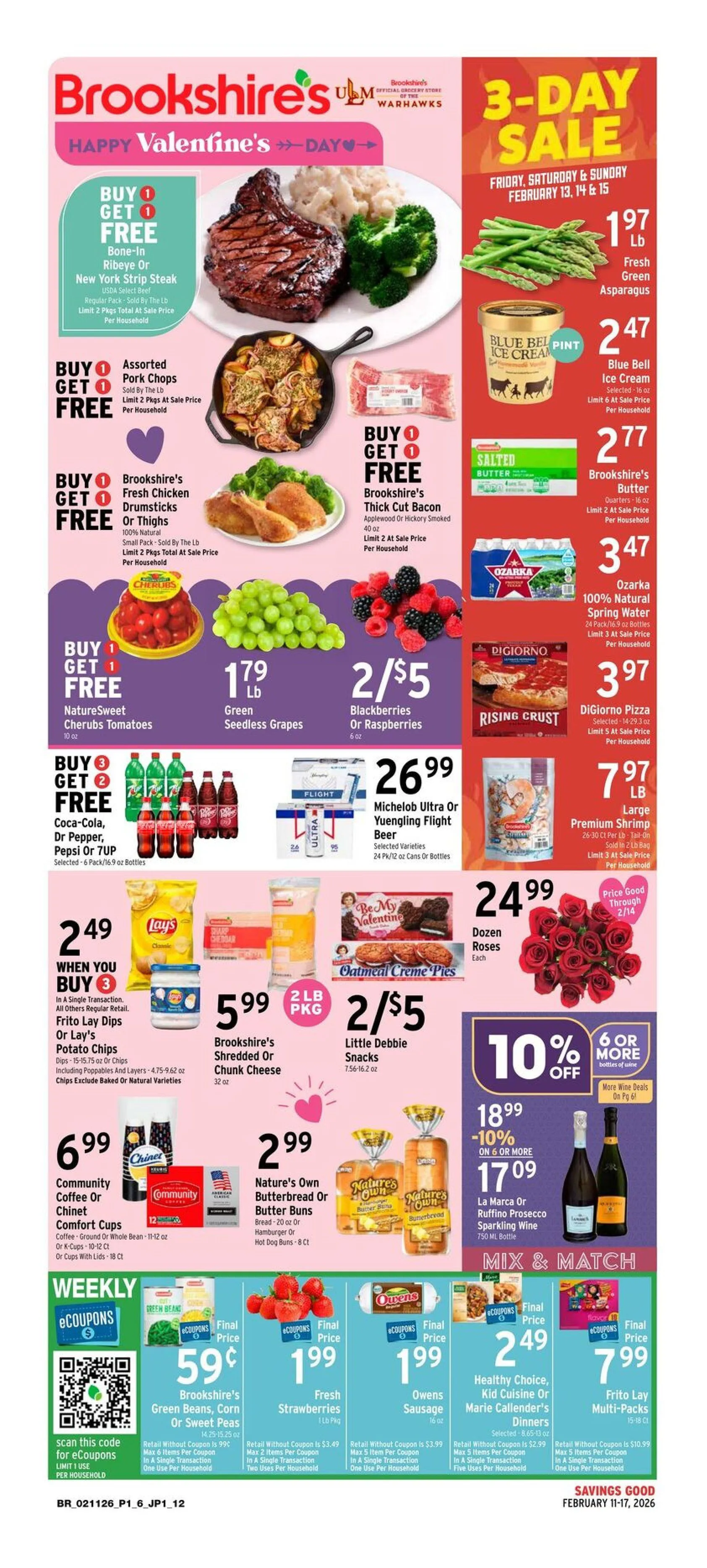 Weekly ad Brookshires Sales from February 11 to February 17 2026 - Page 