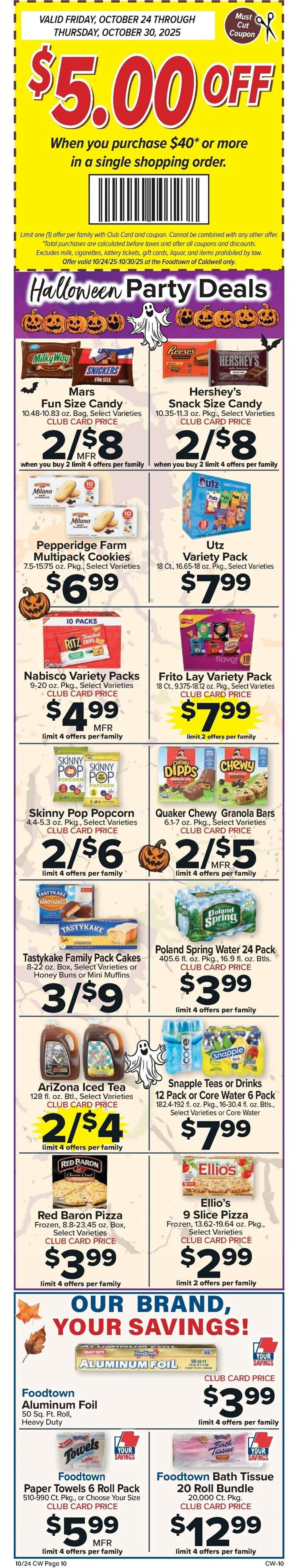 Weekly ad Foodtown Sales from October 24 to October 30 2025 - Page 3