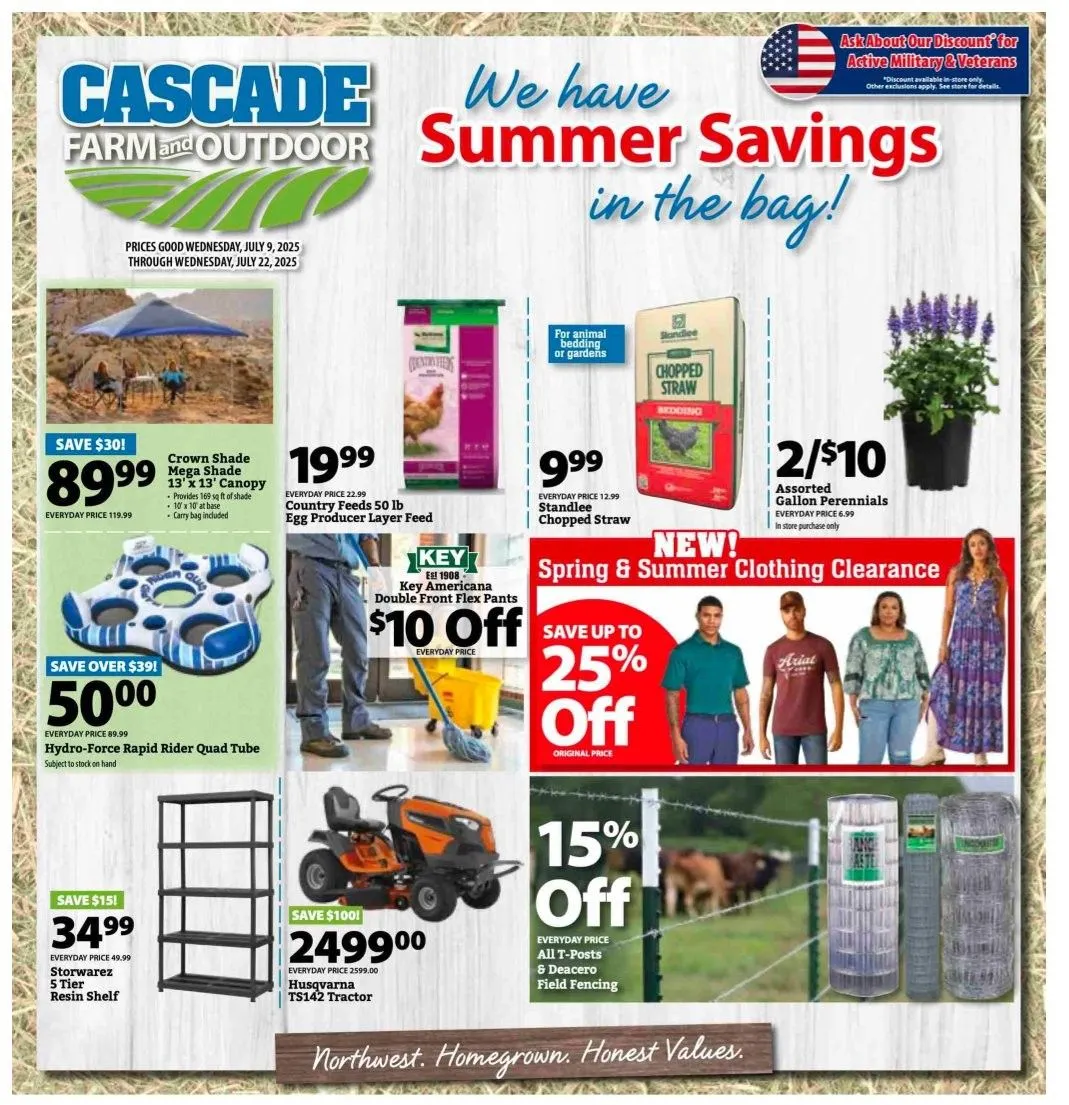 Weekly ad Bi-Mart Sales from July 9 to July 22 2025 - Page 