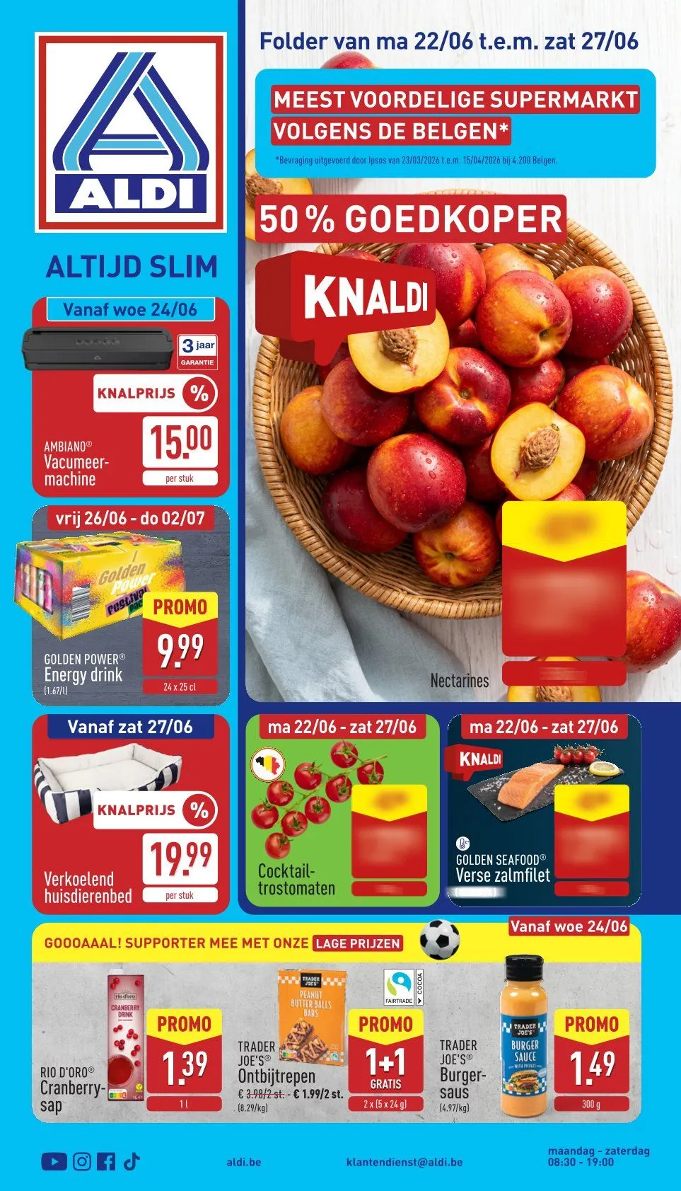 ALDI Folders van 22 juni tot 27 juni 2026 - folder pagina 1
