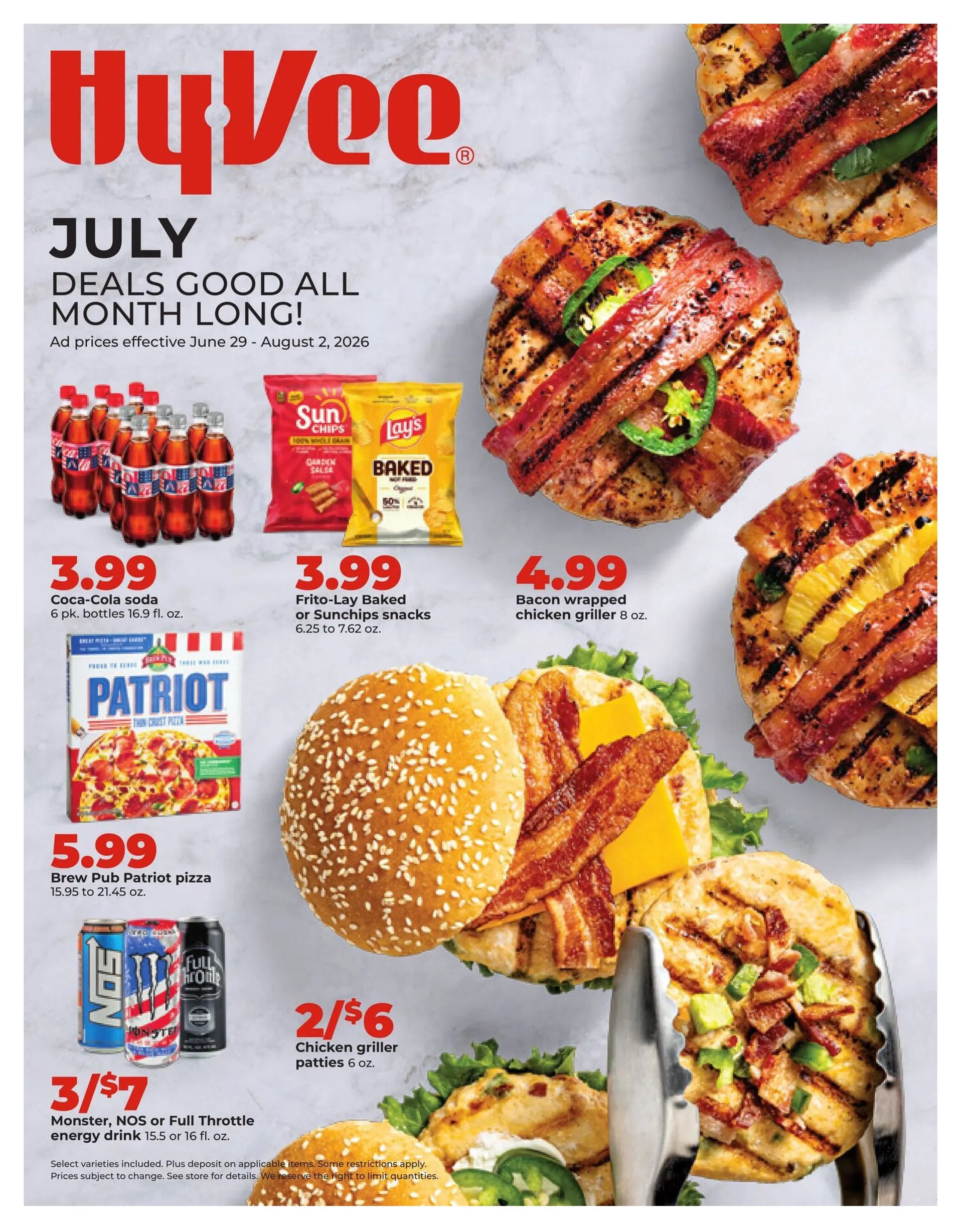 Weekly ad HyVee Sales from June 29 to August 2 2026 - Page 1