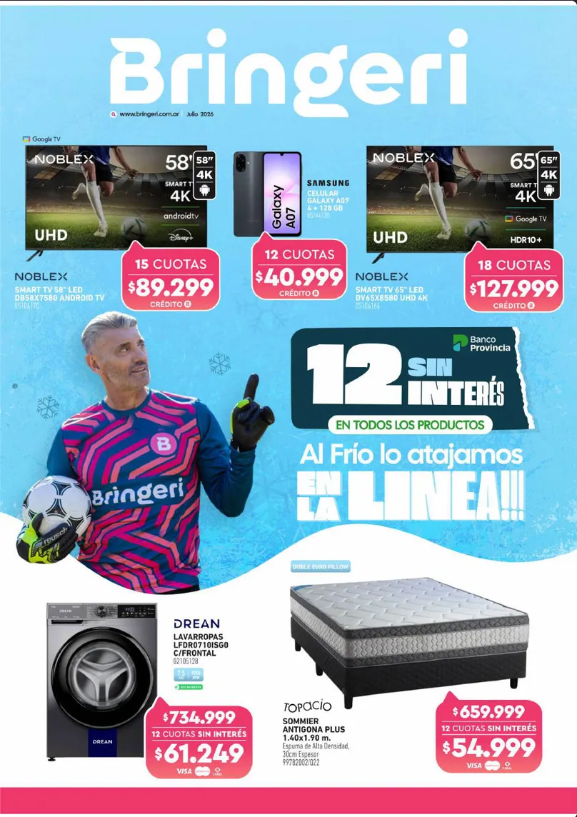 Ofertas de Ofertas Bringeri 1 de julio al 31 de julio 2026 - Página 1 del catálogo