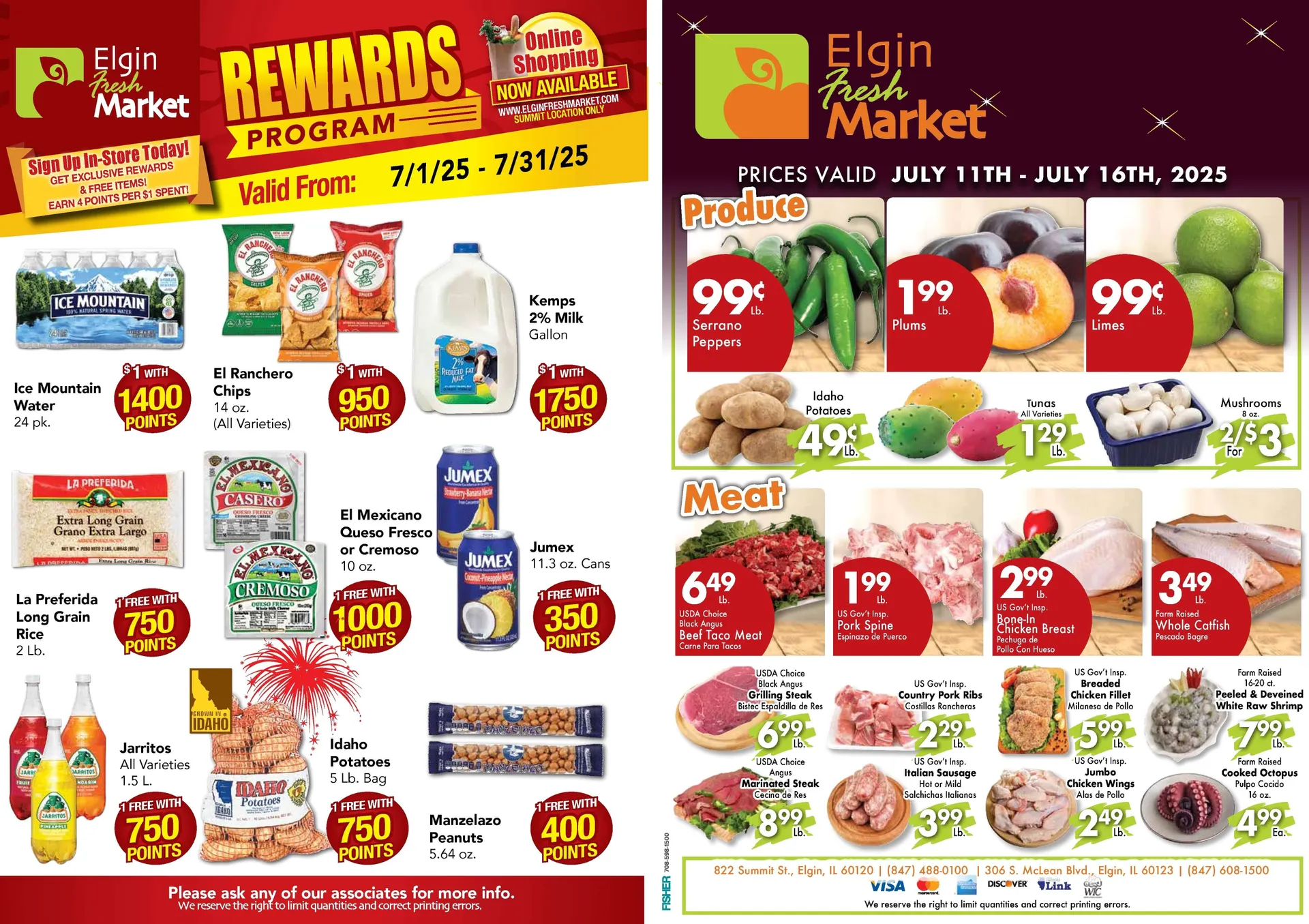 Weekly ad Elgin Fresh Market weekly ads from July 11 to July 17 2025 - Page 