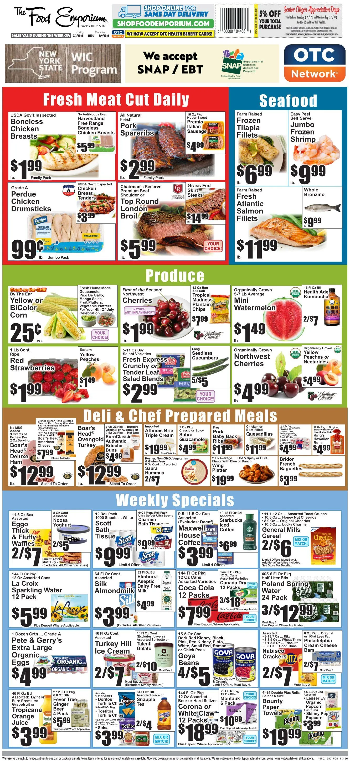 Weekly ad The Food Emporium Sales from July 3 to July 9 2026 - Page