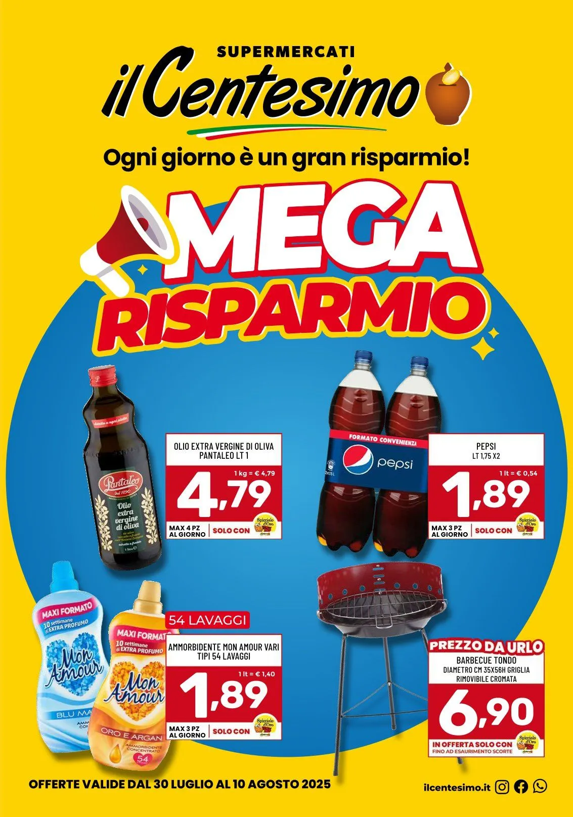 Volantini Il Centesimo da 30 luglio a 10 agosto di 2025 - Pagina del volantino 