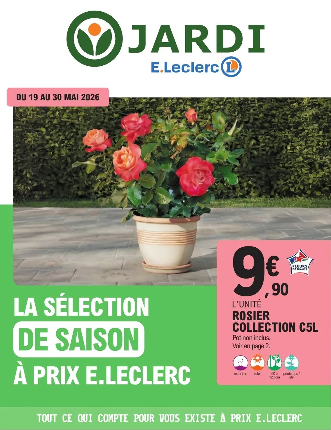 Catalogues E.Leclerc Brico du 19 mai au 30 mai 2026 - Catalogue page 1