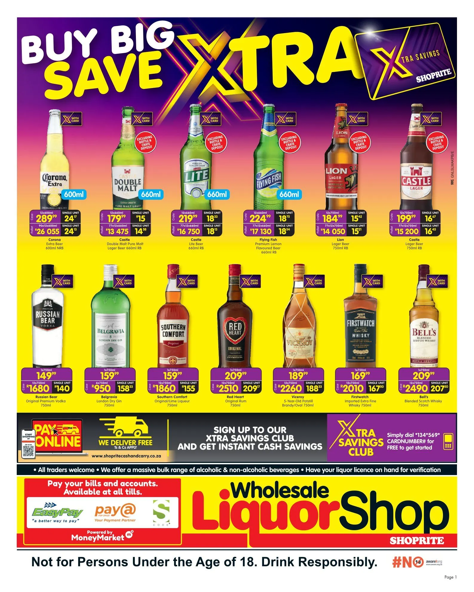  Shoprite Sales from 13 May to 24 May 2026 - Catalogue Page 1