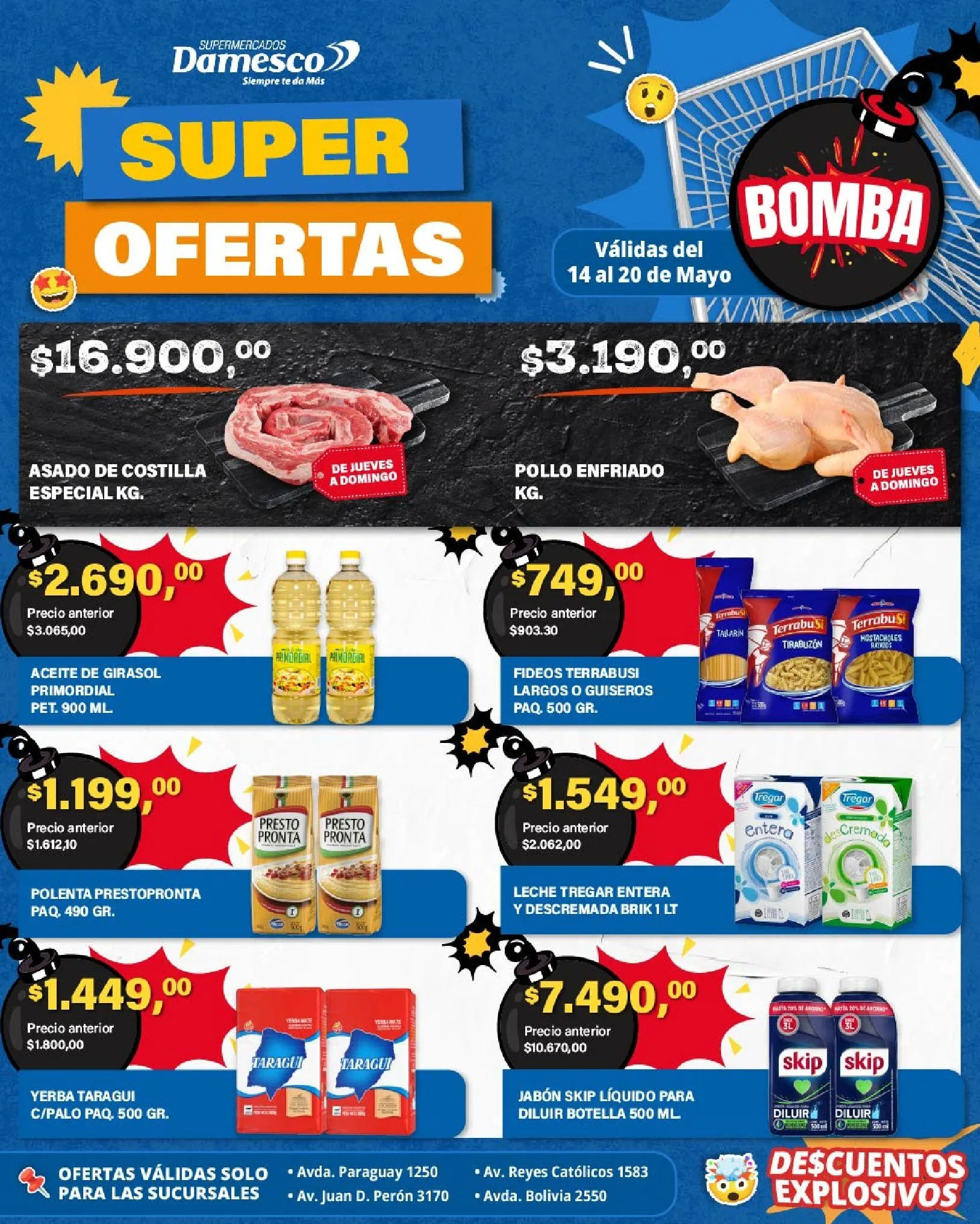 Ofertas de Ofertas Damesco 14 de mayo al 20 de mayo 2026 - Página 1 del catálogo