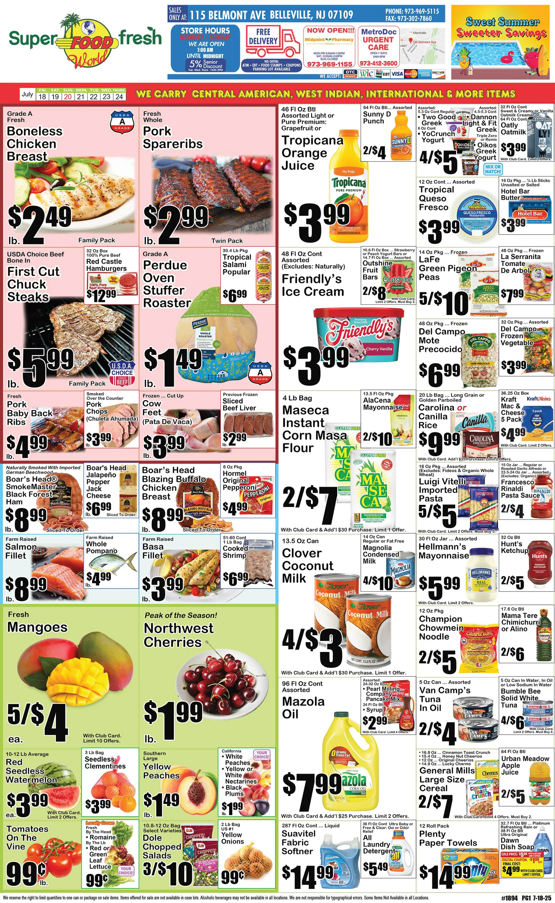 Weekly ad SuperFresh Sales from July 18 to July 24 2025 - Page