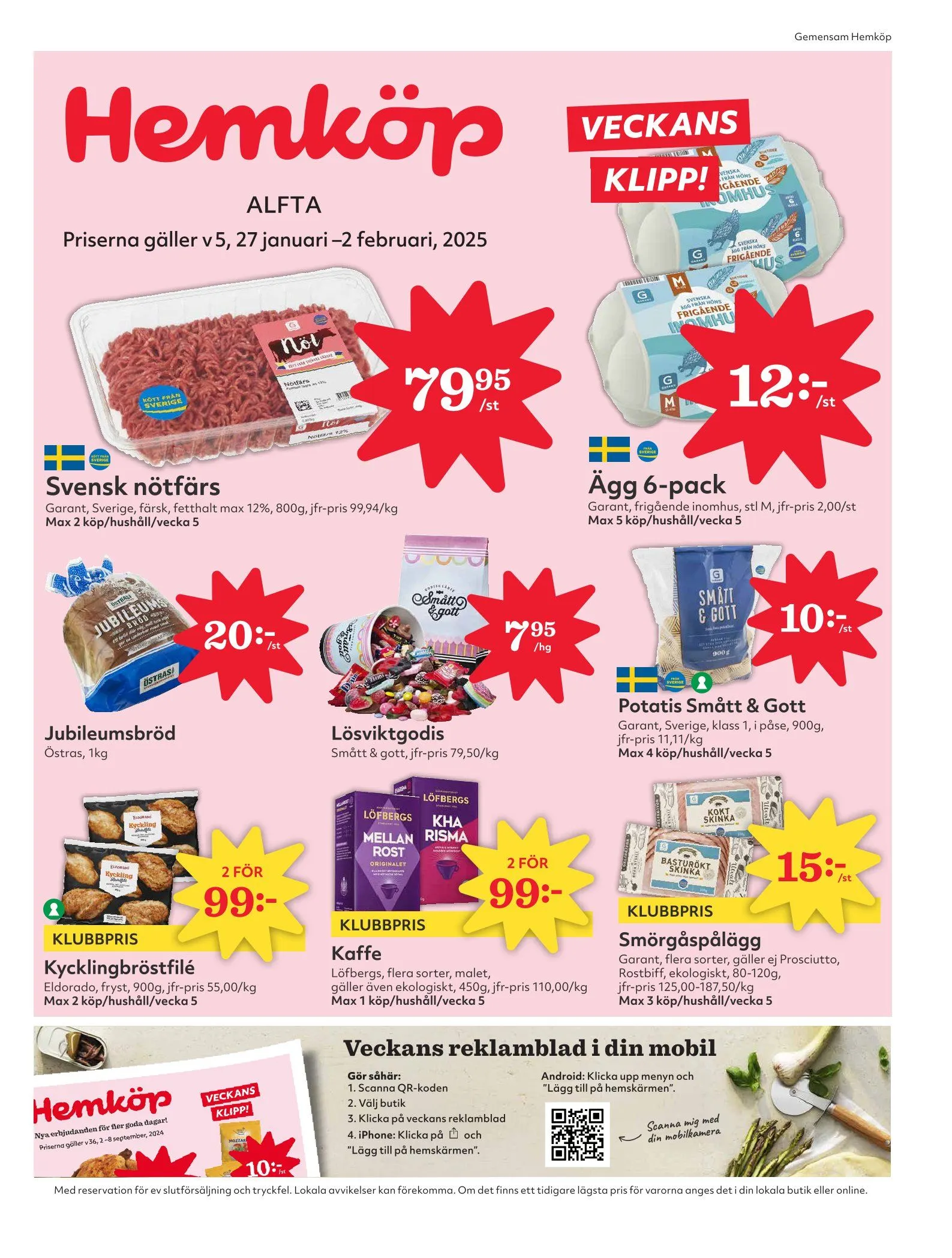 Hemköp från 27 januari till 2 februari 2025 - Reklamblad sidor 