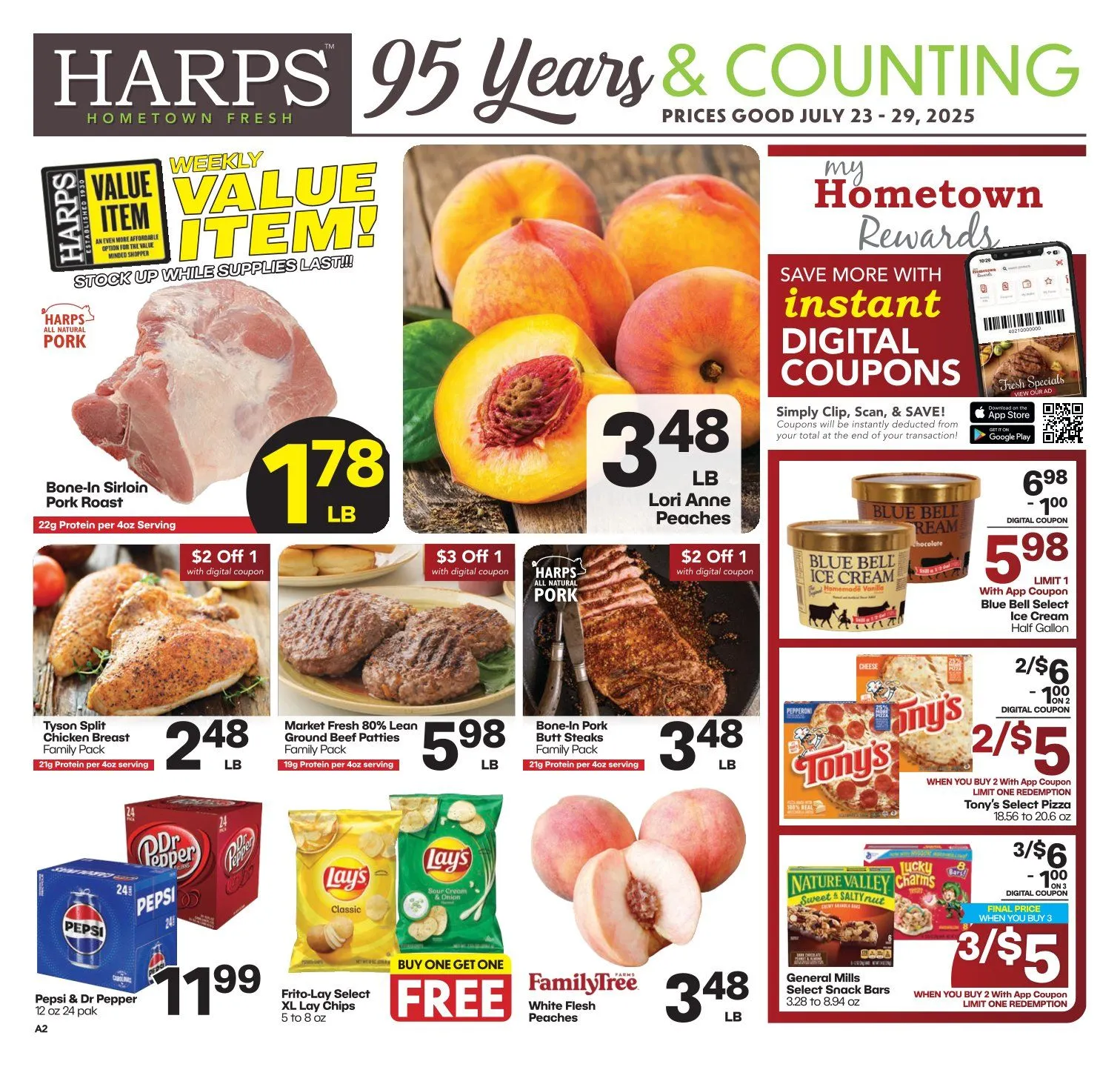 Weekly ad Harps Foods weekly ads from July 23 to July 29 2025 - Page 