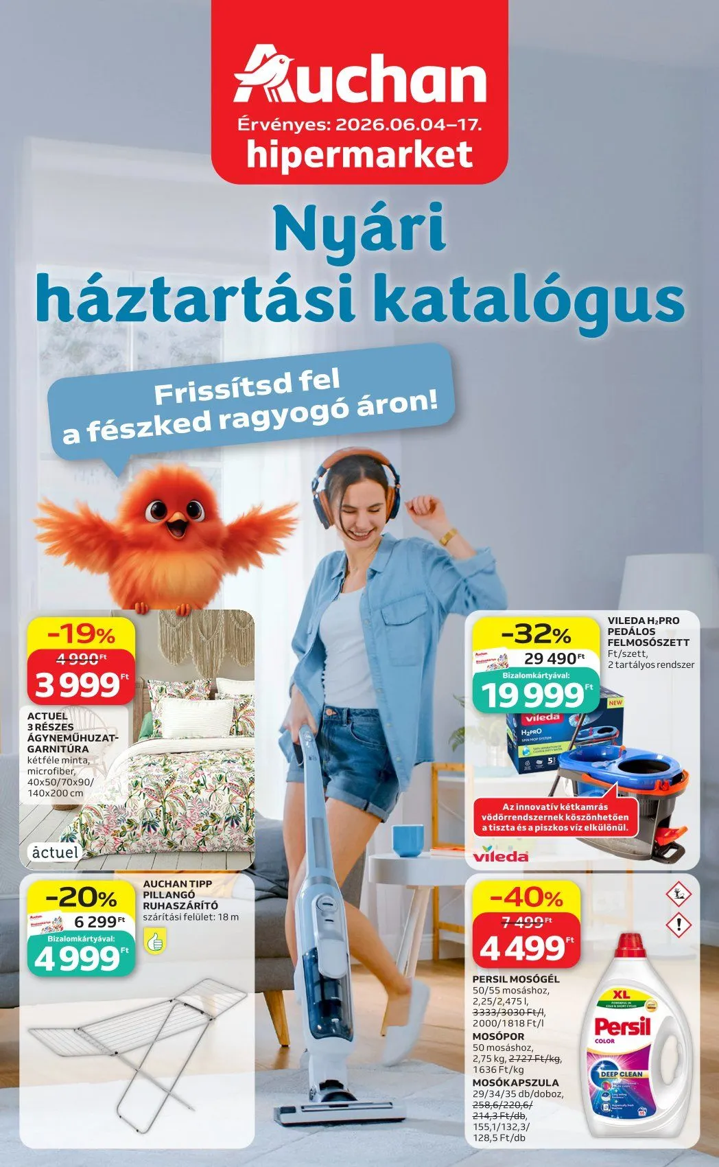Katalógus Auchan legfrissebb ajánlatai június 3.-tól június 17.-ig 2026. - Oldal 1