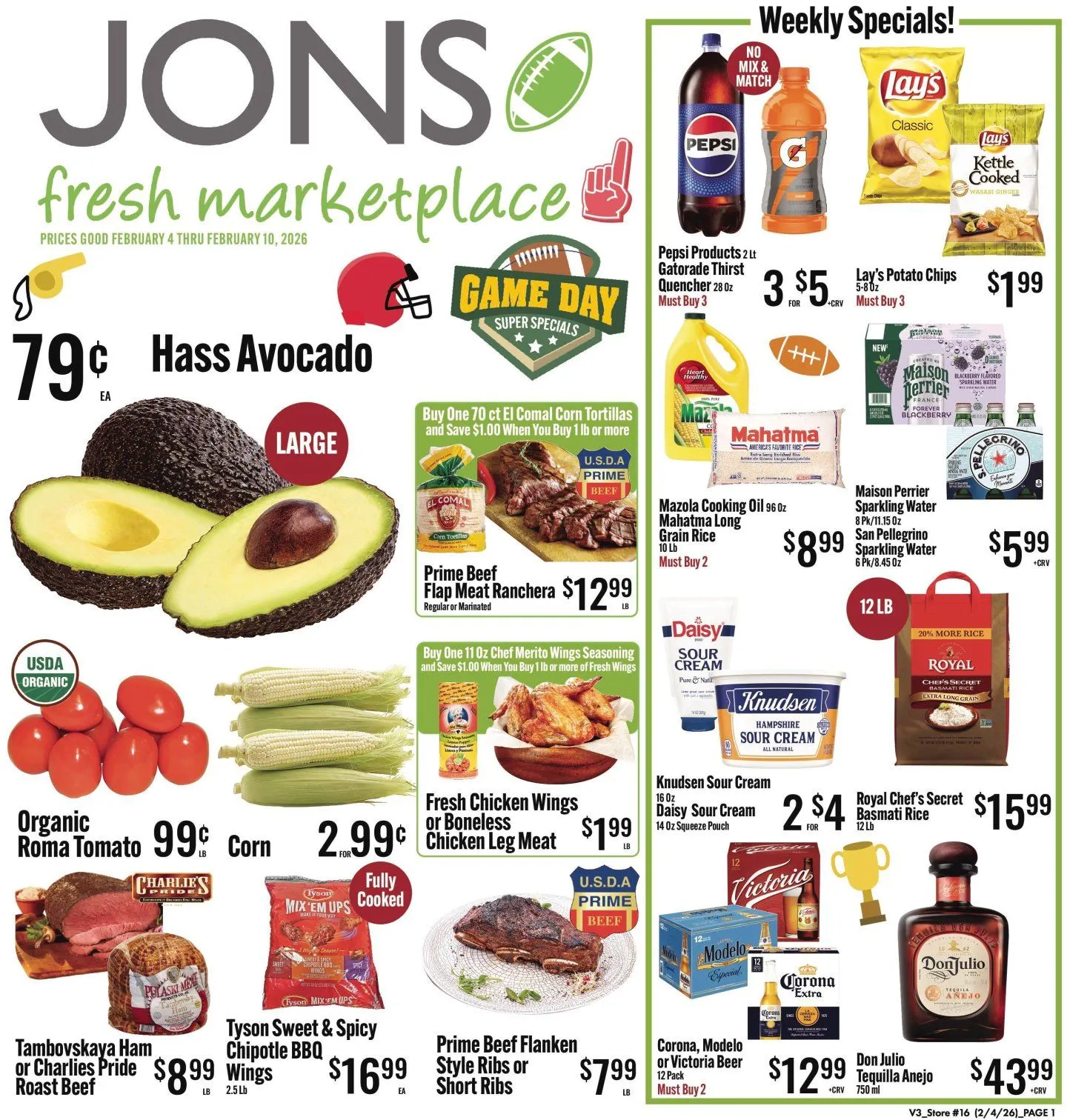 Weekly ad Jons International Sales from February 4 to February 10 2026 - Page 1