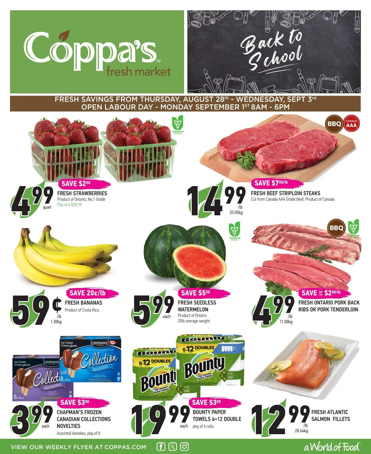 Coppas Fresh Market Sales from August 28 to September 4 2025 - flyer page 