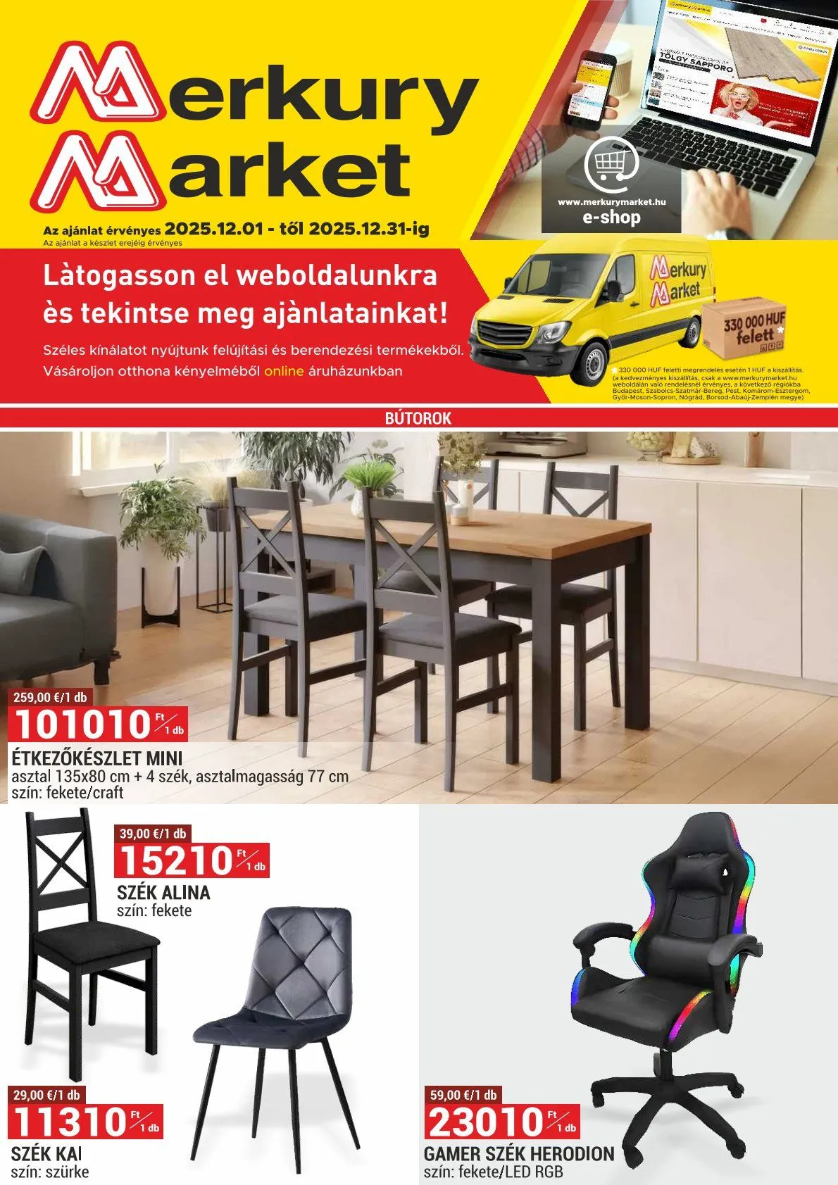 Katalógus Merkury Market üzletben december 25.-tól december 31.-ig 2025. - Oldal 1