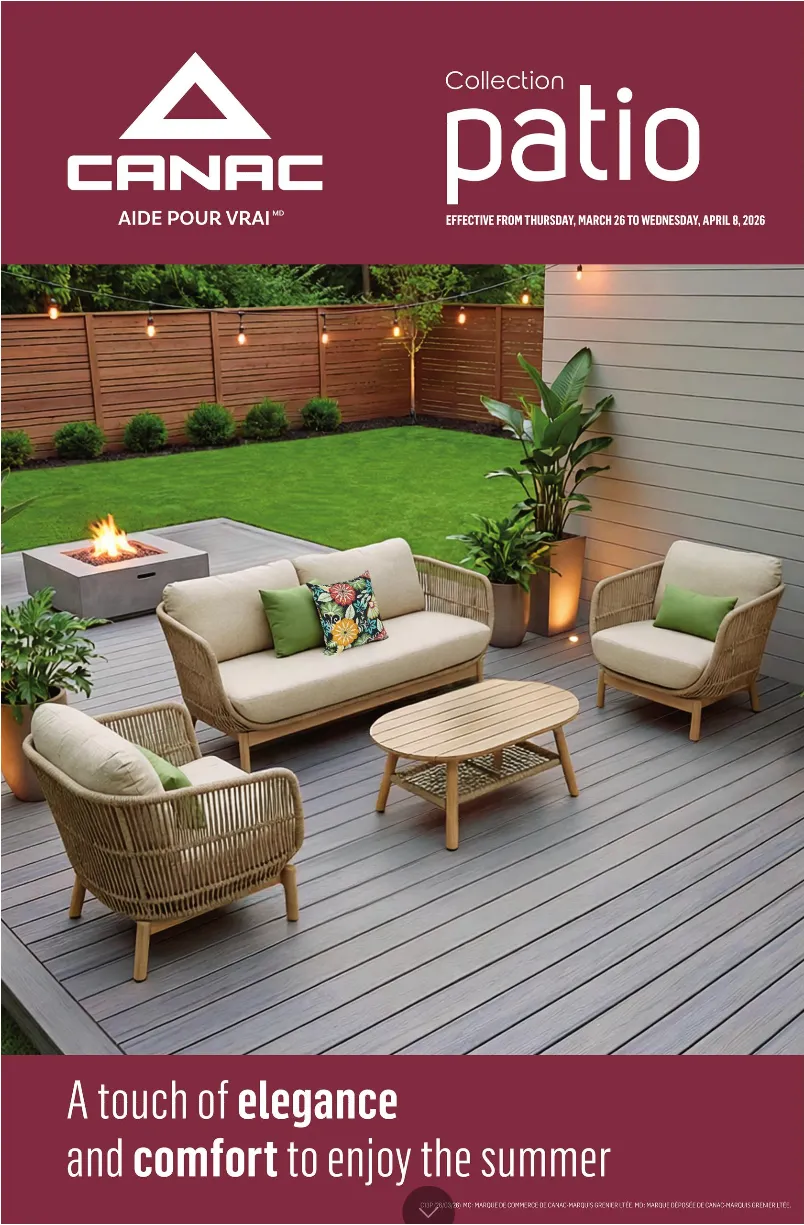 Canac Sales from March 26 to April 8 2026 - flyer page 1