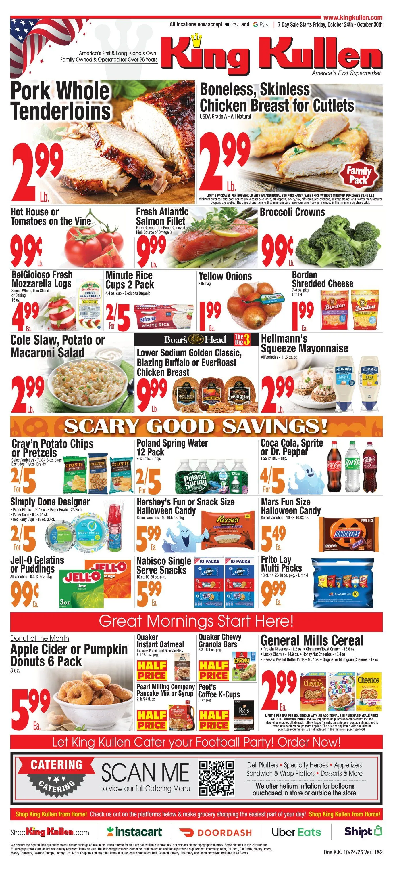 Weekly ad King Kullen Sales from October 24 to October 30 2025 - Page 