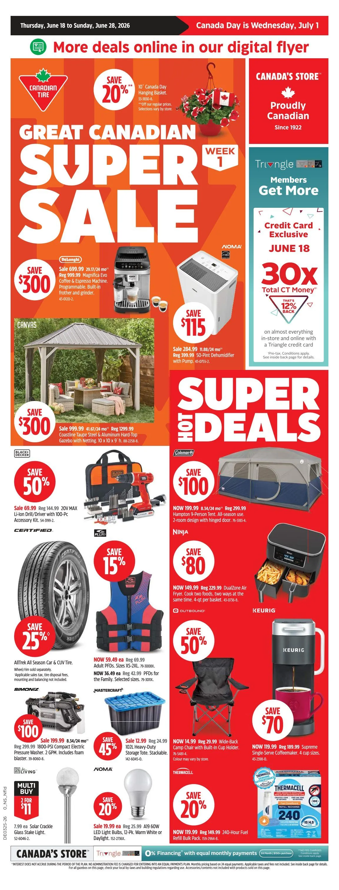 Canadian Tire Sales from June 18 to June 28 2026 - flyer page 