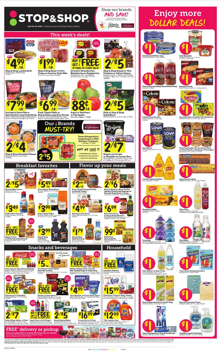 Weekly ad Stop & Shop Sales from April 24 to April 30 2026 - Page 