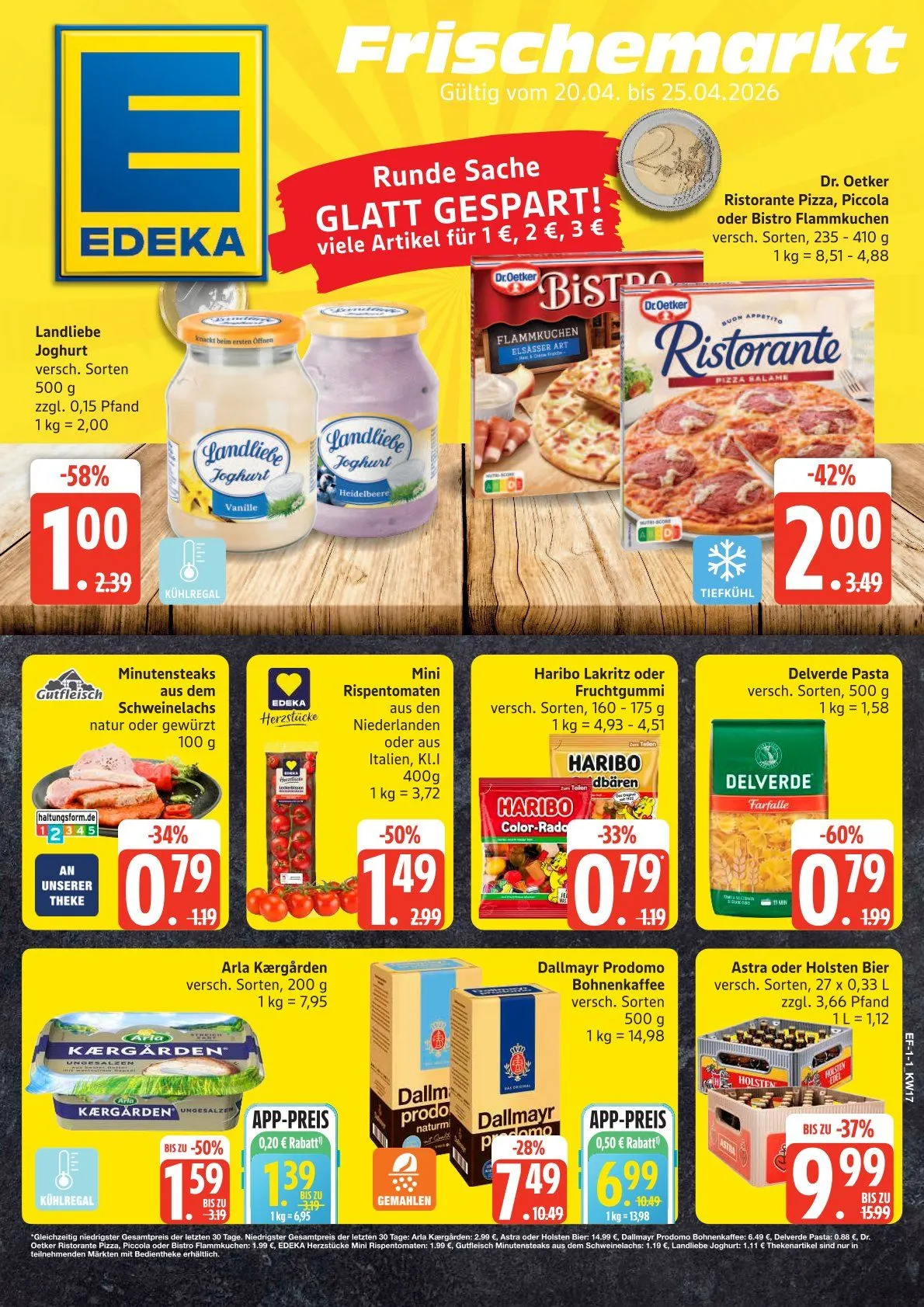 Edeka Prospekte von 20. April bis 25. April 2026 - Prospekt seite 1