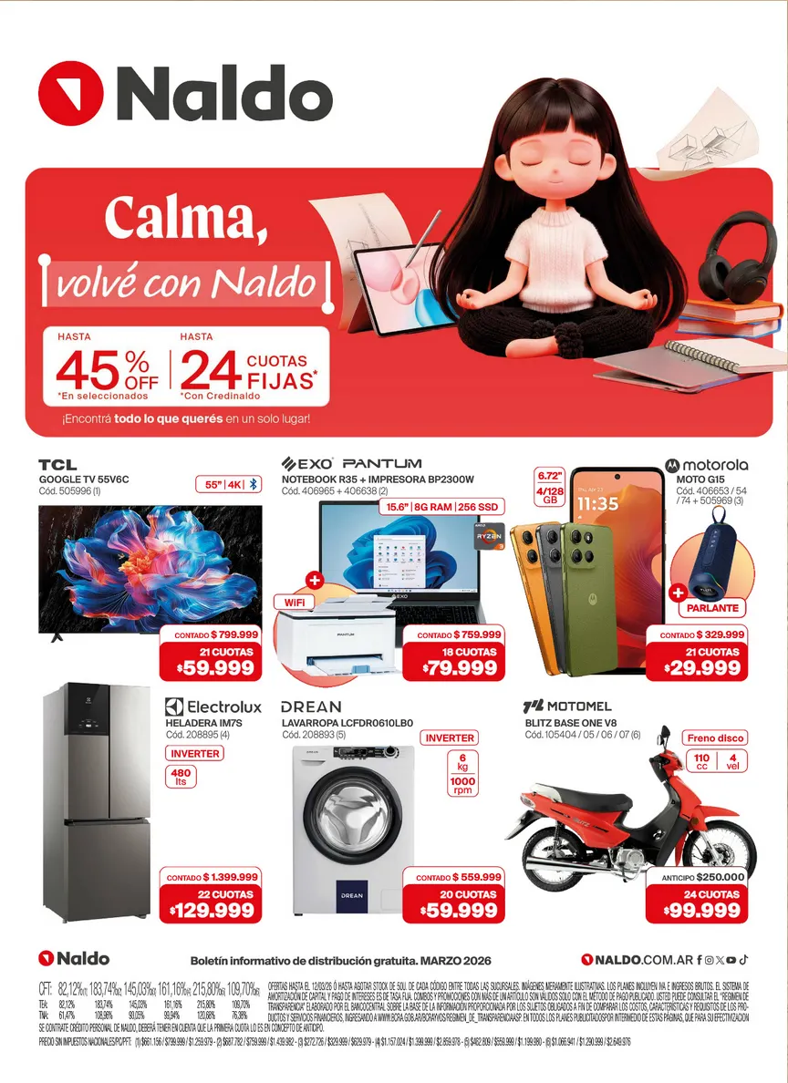 Ofertas de NALDO Ofertas 1 de marzo al 31 de marzo 2026 - Página 1 del catálogo