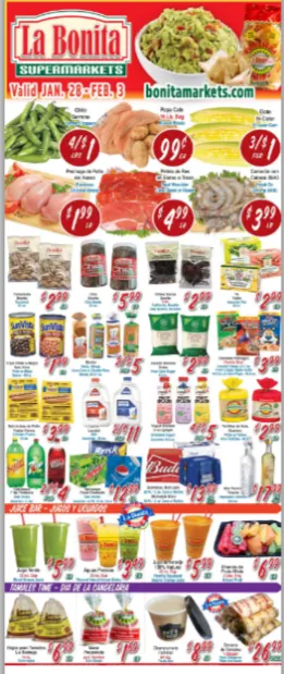 Weekly ad La Bonita Supermarkets Sales from January 28 to February 3 2026 - Page