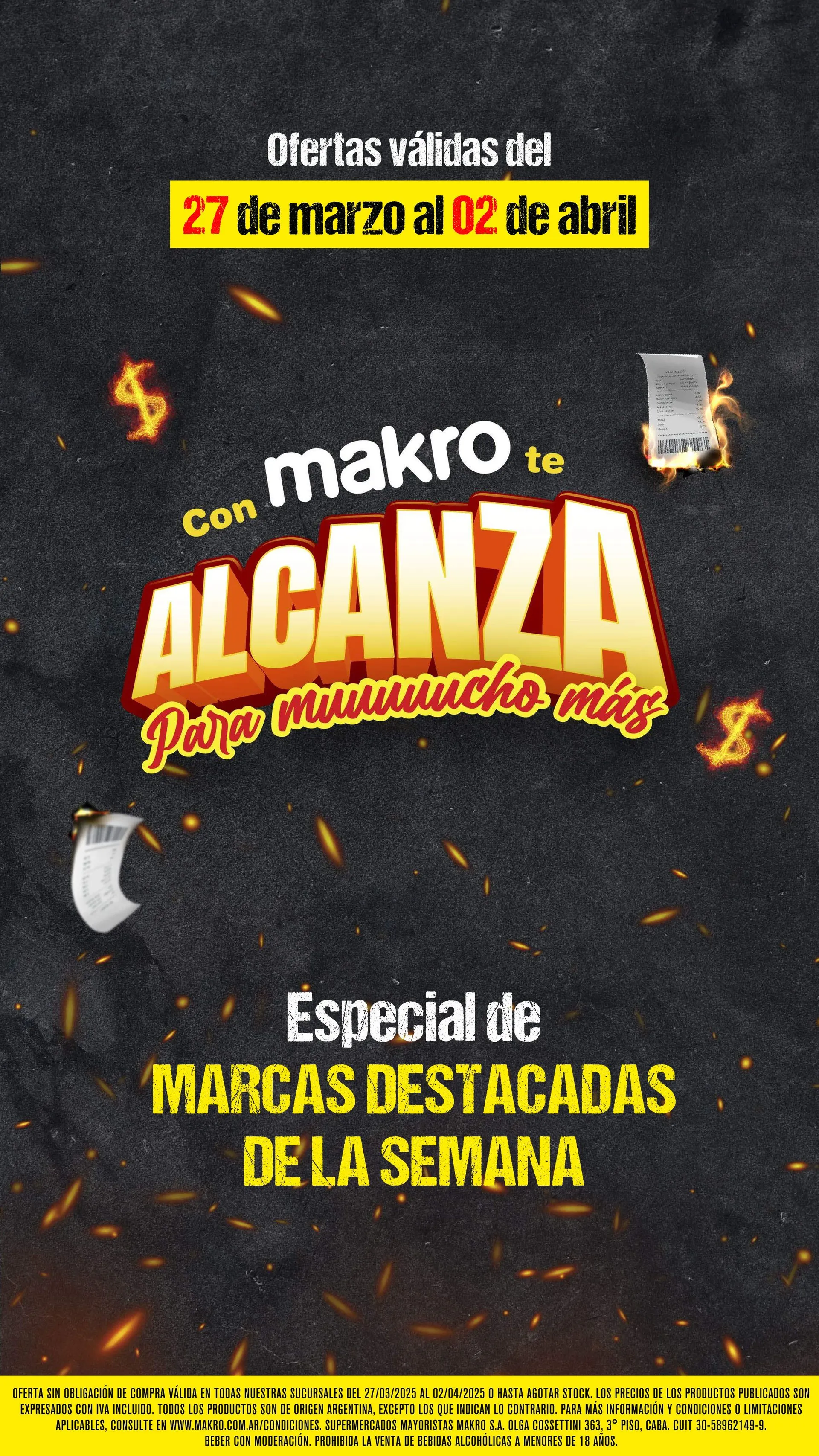 Ofertas de Makro Ofertas 27 de marzo al 2 de abril 2025 - Página 1 del catálogo