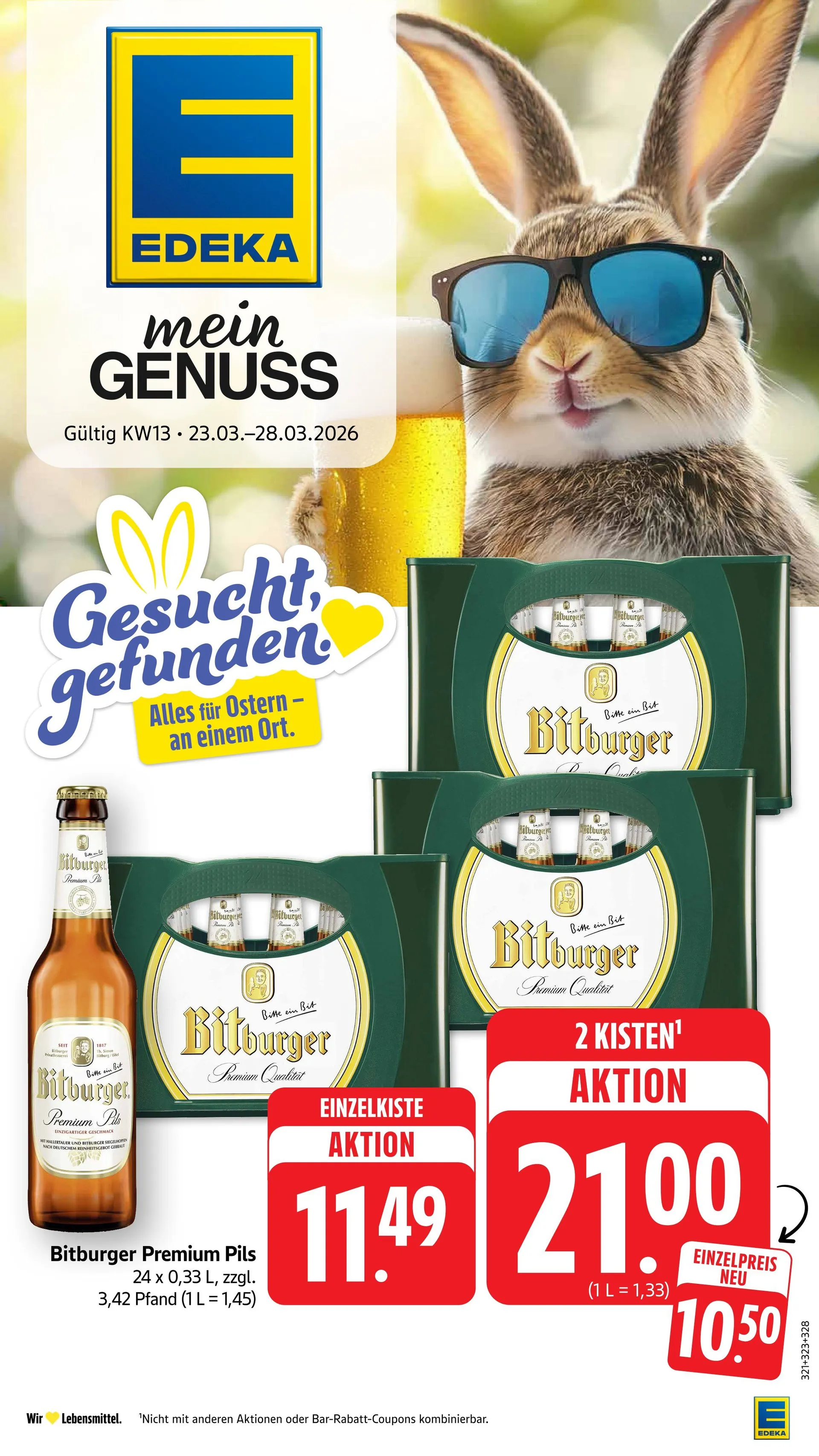 Edeka Angebote von 23. März bis 28. März 2026 - Prospekt seite