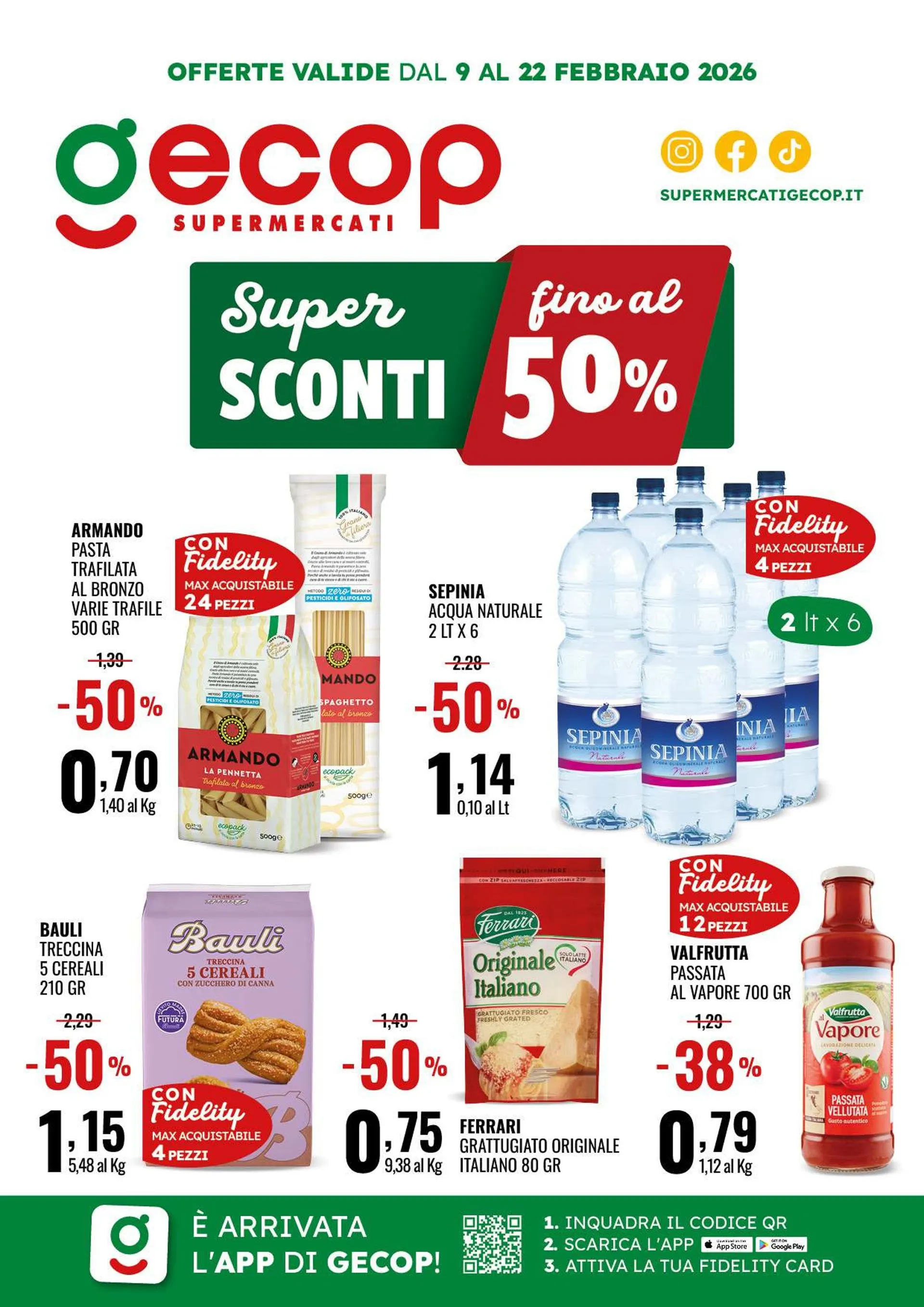 Volantini Gecop da 9 febbraio a 22 febbraio di 2026 - Pagina del volantino 