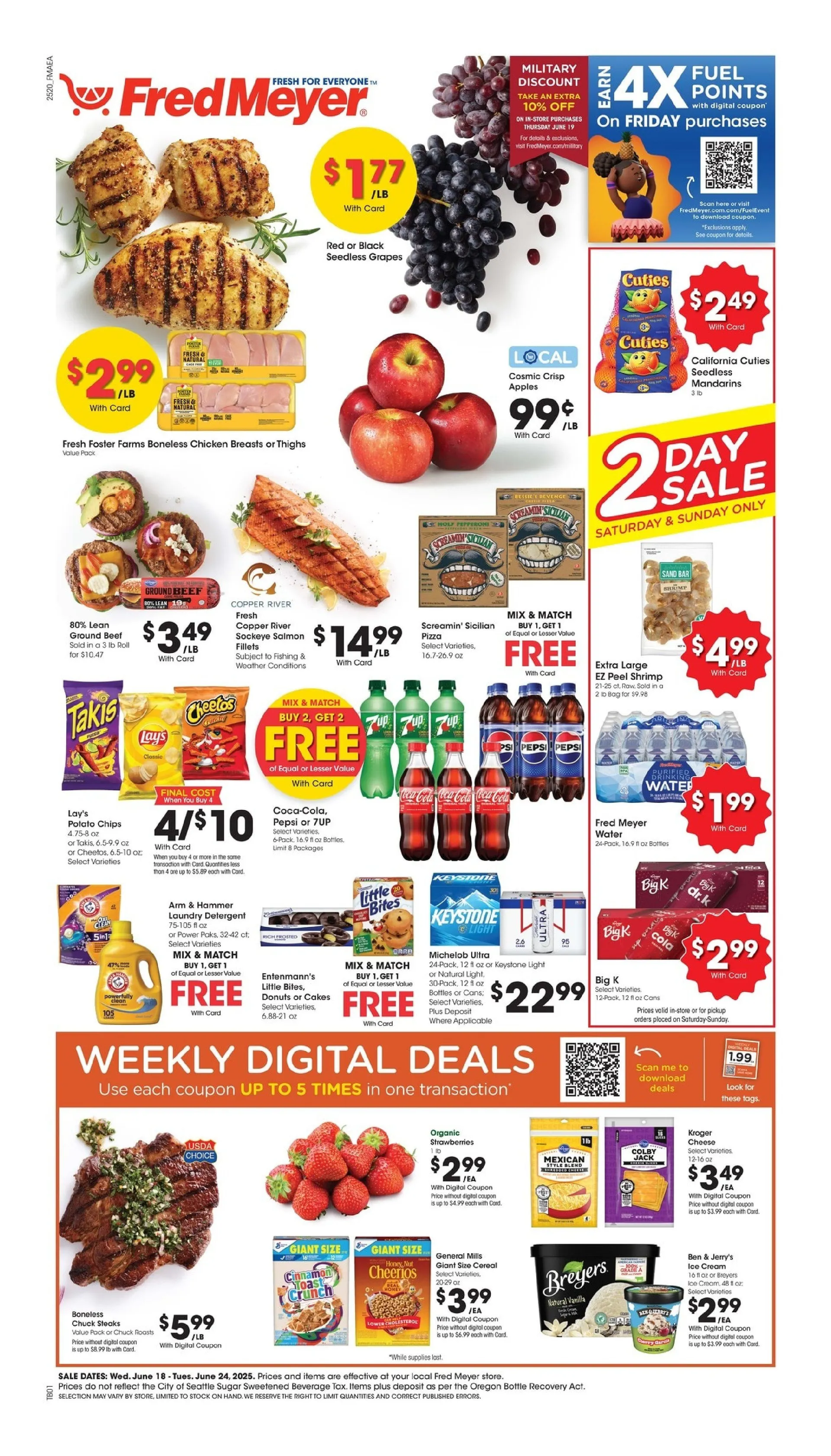 Weekly ad Fred Meyer weekly ads from June 18 to June 24 2025 - Page 1