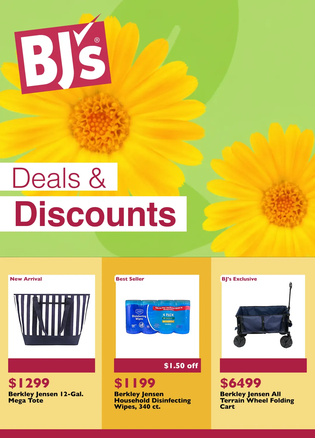 Weekly ad  BJ's Sales from April 14 to May 3 2026 - Page 1