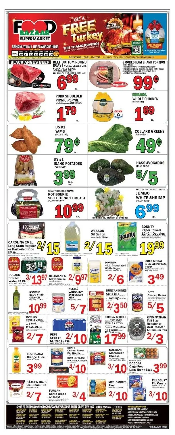 Weekly ad Food Bazaar Sales from November 20 to November 26 2025 - Page