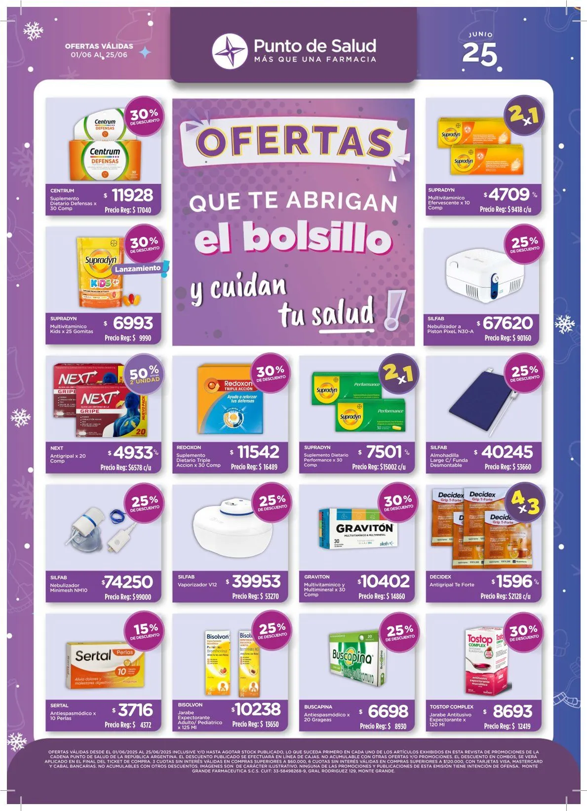 Ofertas de Punto de Salud Ofertas 3 de junio al 25 de junio 2025 - Página 1 del catálogo