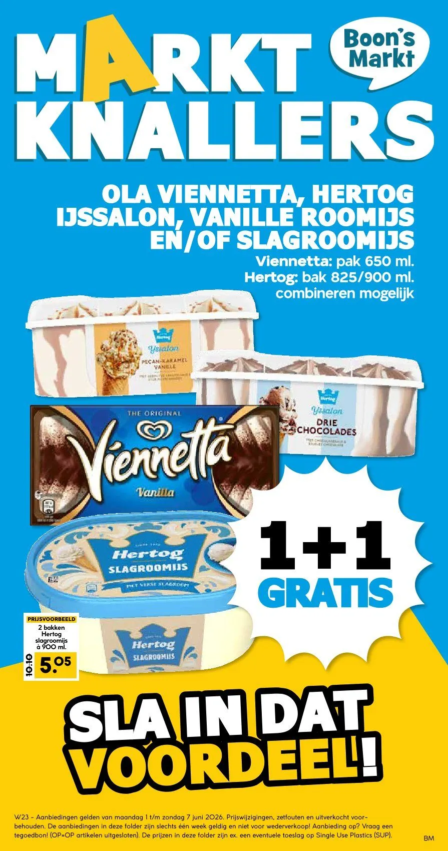 Boon's Markt folders van 1 juni tot 7 juni 2026 - Folder pagina 1