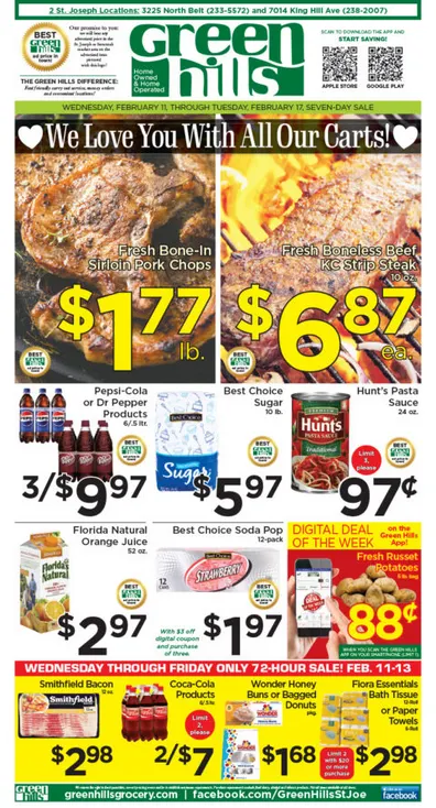 Weekly ad Green Hills Grocery Sales from February 11 to February 17 2026 - Page 