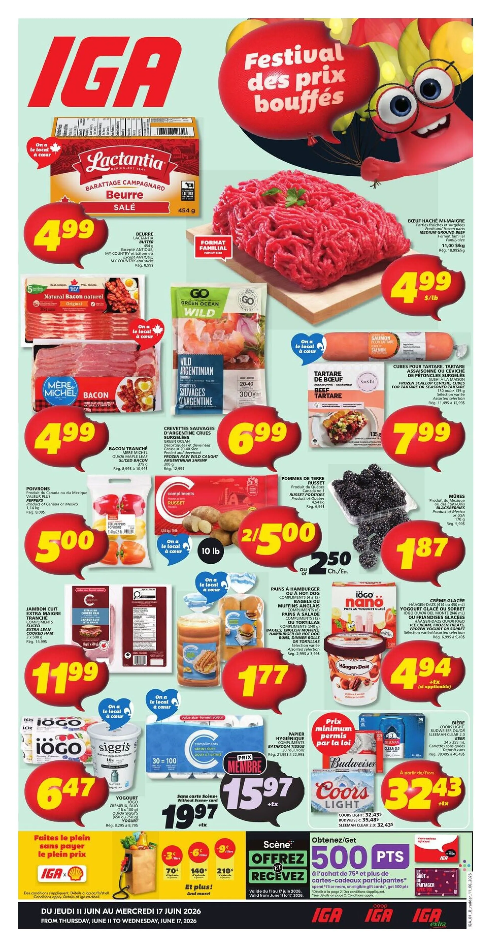 IGA Sales from June 11 to June 17 2026 - flyer page