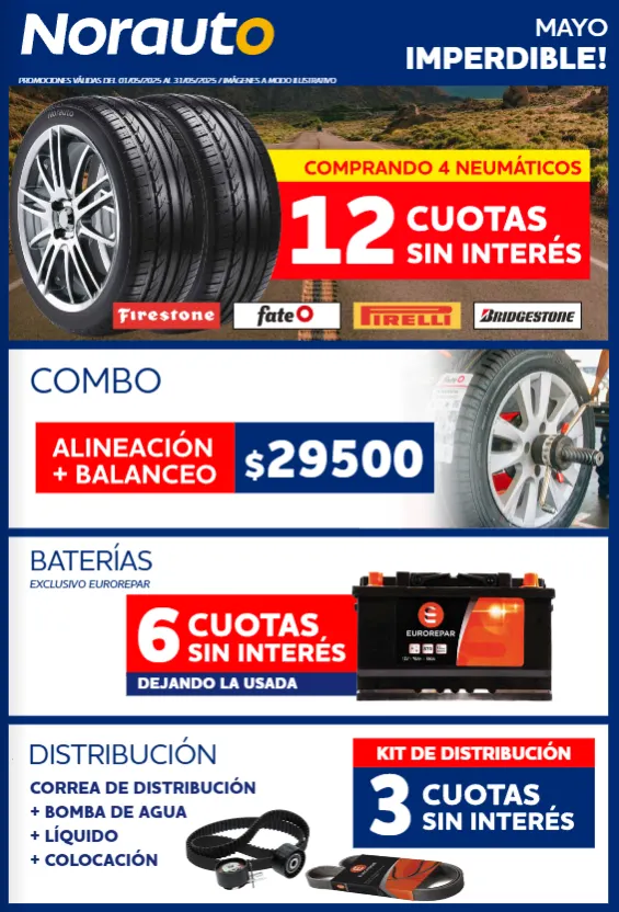 Ofertas de Norauto Ofertas 8 de mayo al 31 de mayo 2025 - Página  del catálogo