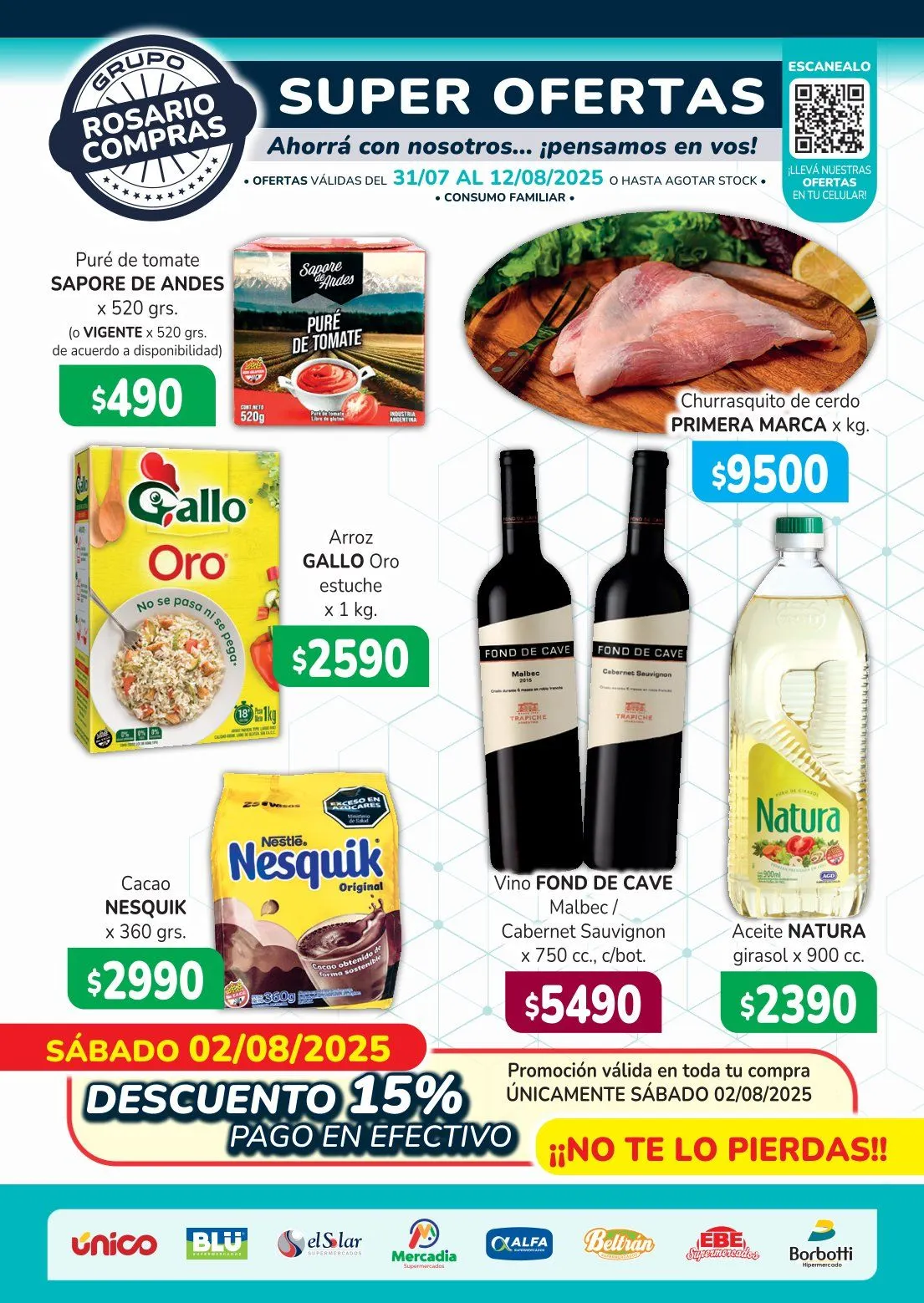 Ofertas de Ofertas Único Supermercados 30 de julio al 15 de agosto 2025 - Página 1 del catálogo